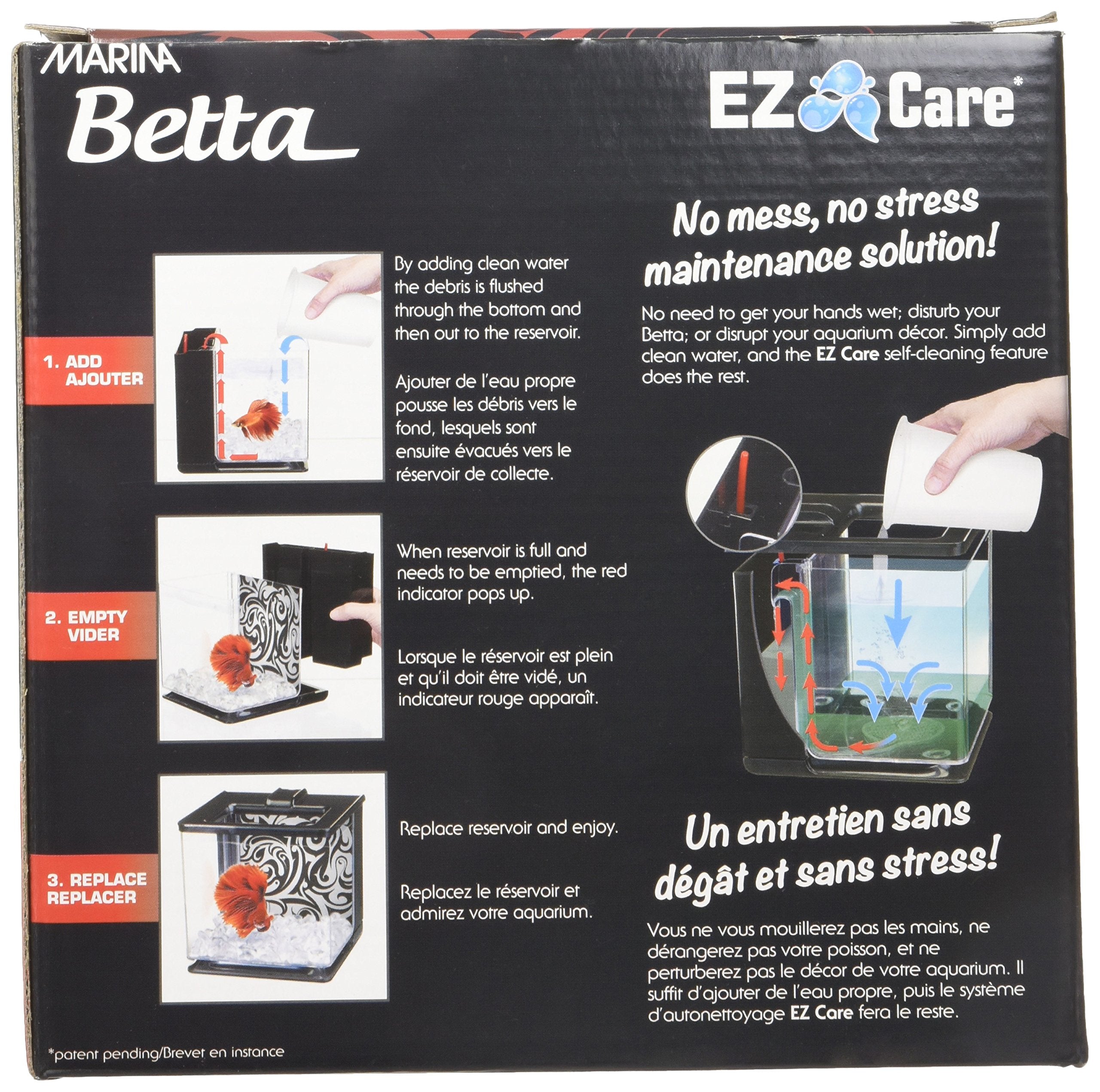 Marina Ez Care Betta Kit, Black With Led