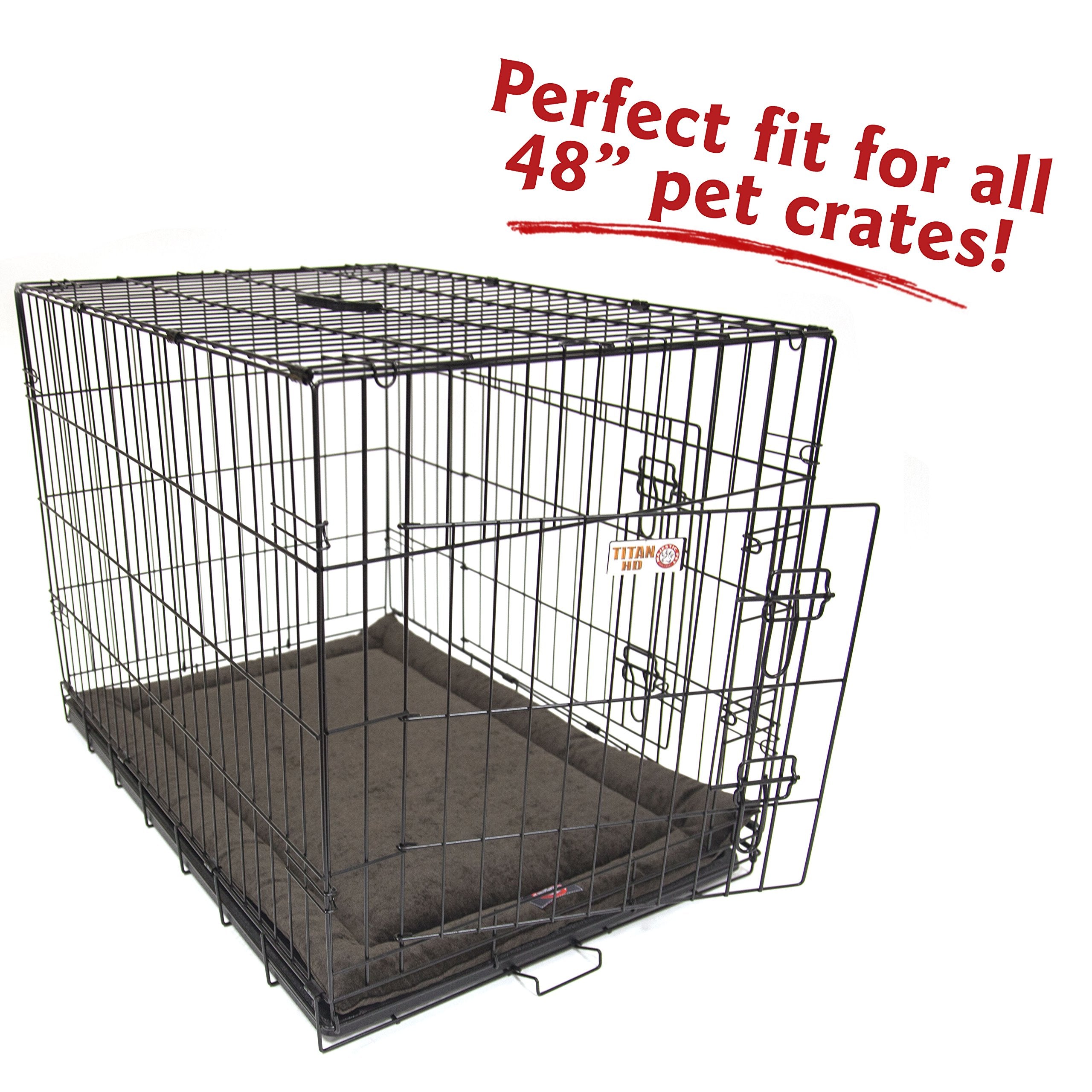 48 Villa Storm Gray Crate Dog Bed Mat By Majestic Pet Products