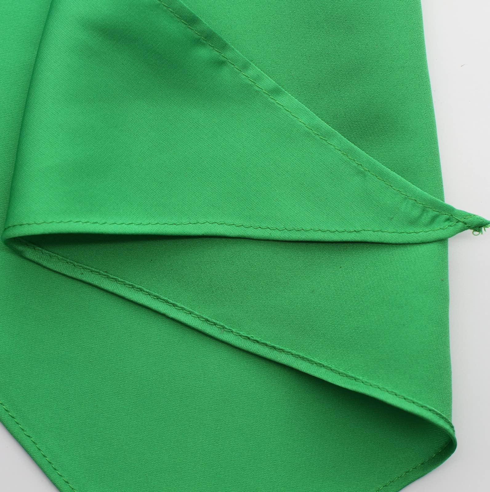 Eechicspace 1 Pack Green Dog Bandana Blank Polyester Dog Scarf For Small Dogs