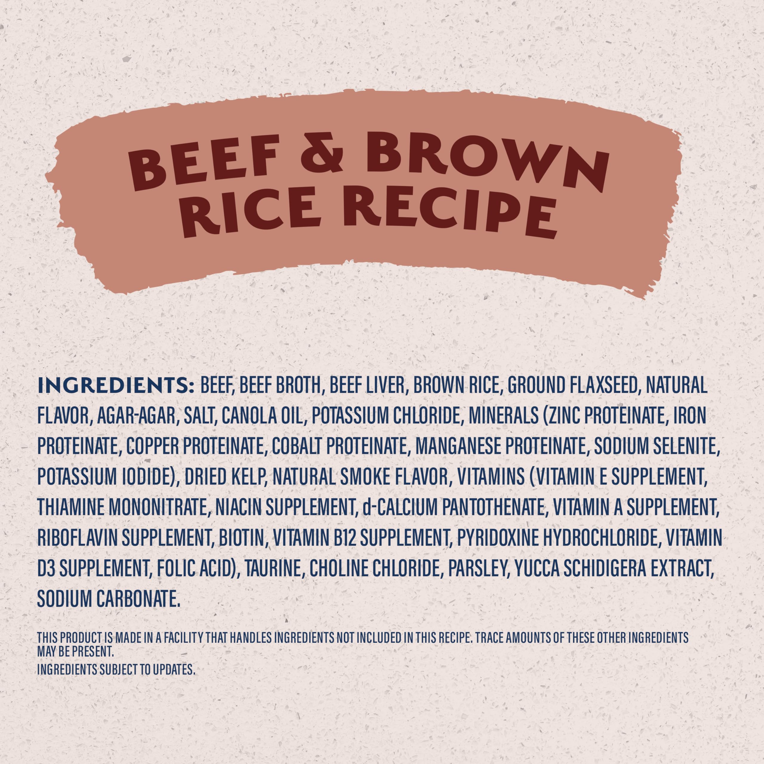 Natural Balance Limited Ingredient Adult Wet Canned Dog Food with Healthy Grains, Beef & Brown Rice Recipe, 13 Ounce (Pack of 12