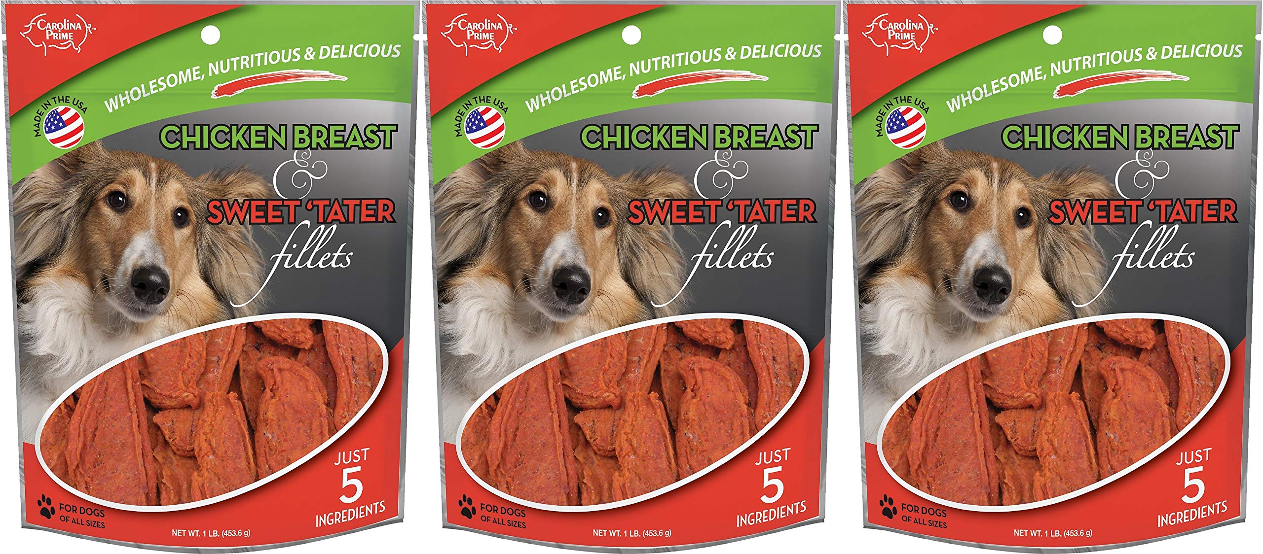 Carolina Prime (3-Pack) Chicken Breast and Sweet Tater Fillets - 1lb