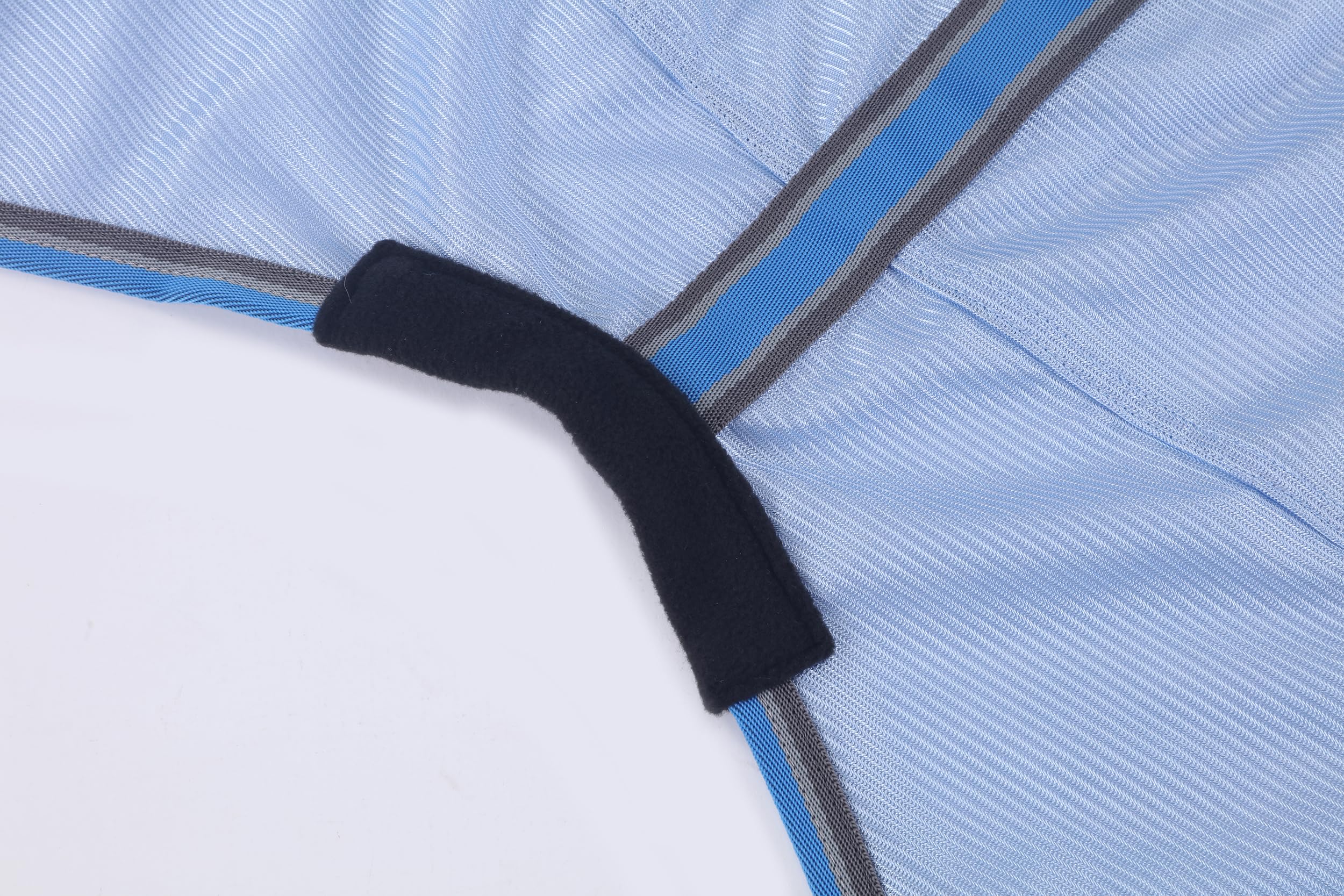 LEAFOREST Horse Mesh Fly Sheet Standard Neck Summer Rug Blue 78