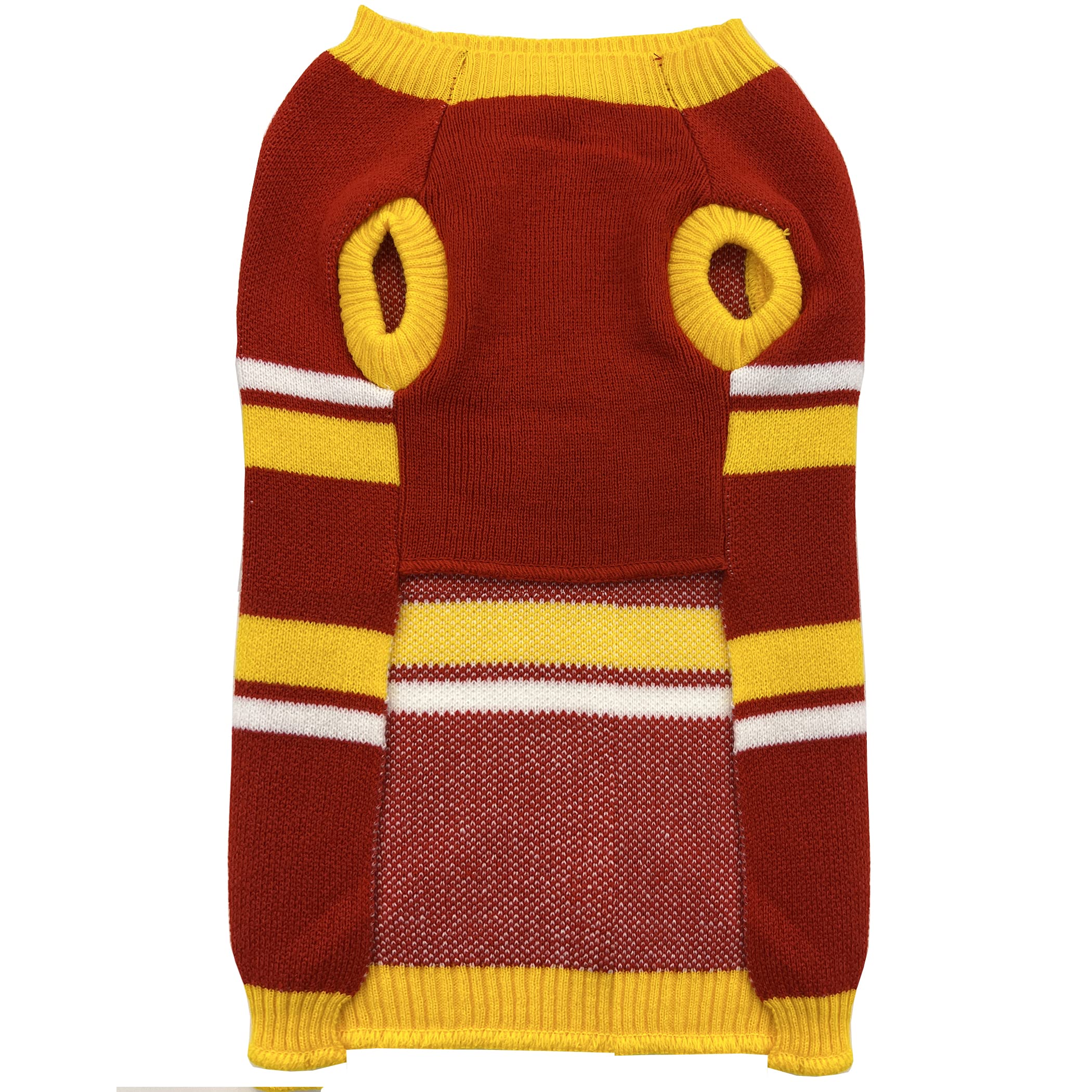 NFL Kansas City Chiefs Dog Sweater, Size Large. Warm and Cozy Knit Pet Sweater with NFL Team Logo, Best Puppy Sweater for Large