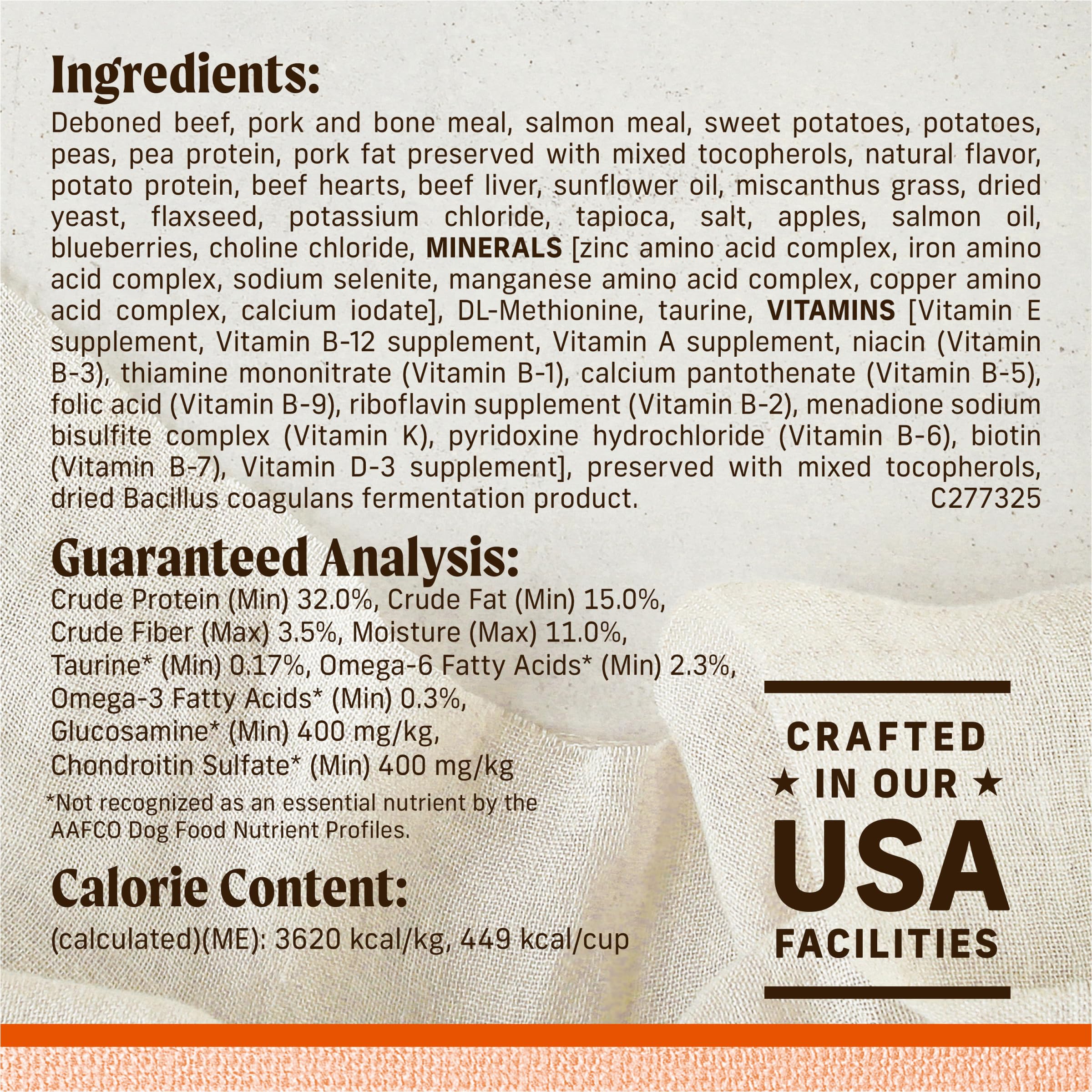 Merrick Lil Plates Grain Free Dry Dog Food For Small Dogs, Texas Beef And Sweet Potato Kibble With Raw Bites - 10.0 lb. Bag