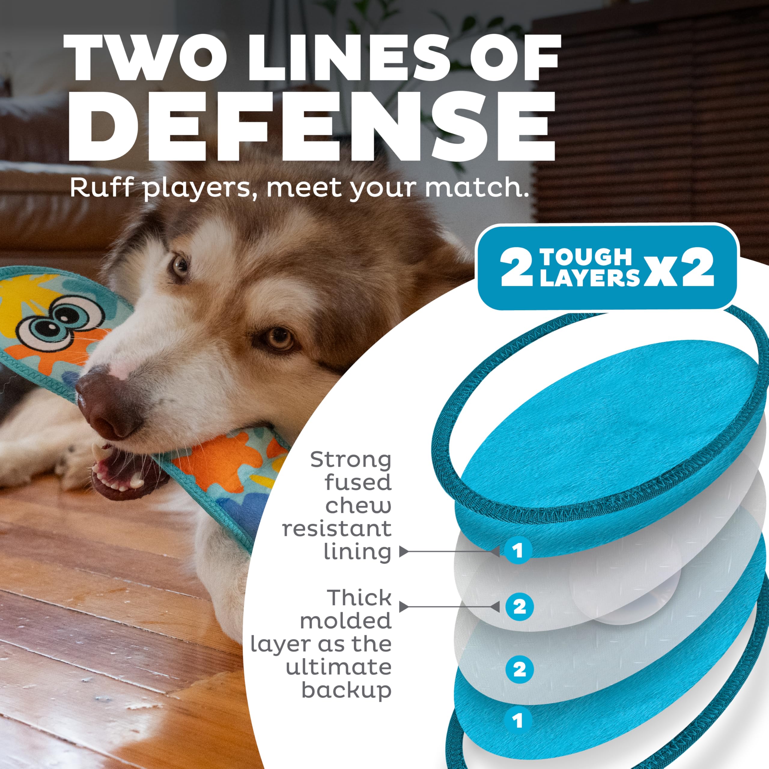 Outward Hound Durable Squeaky Dog Toy, Large Snake, Polyester, Model 72088