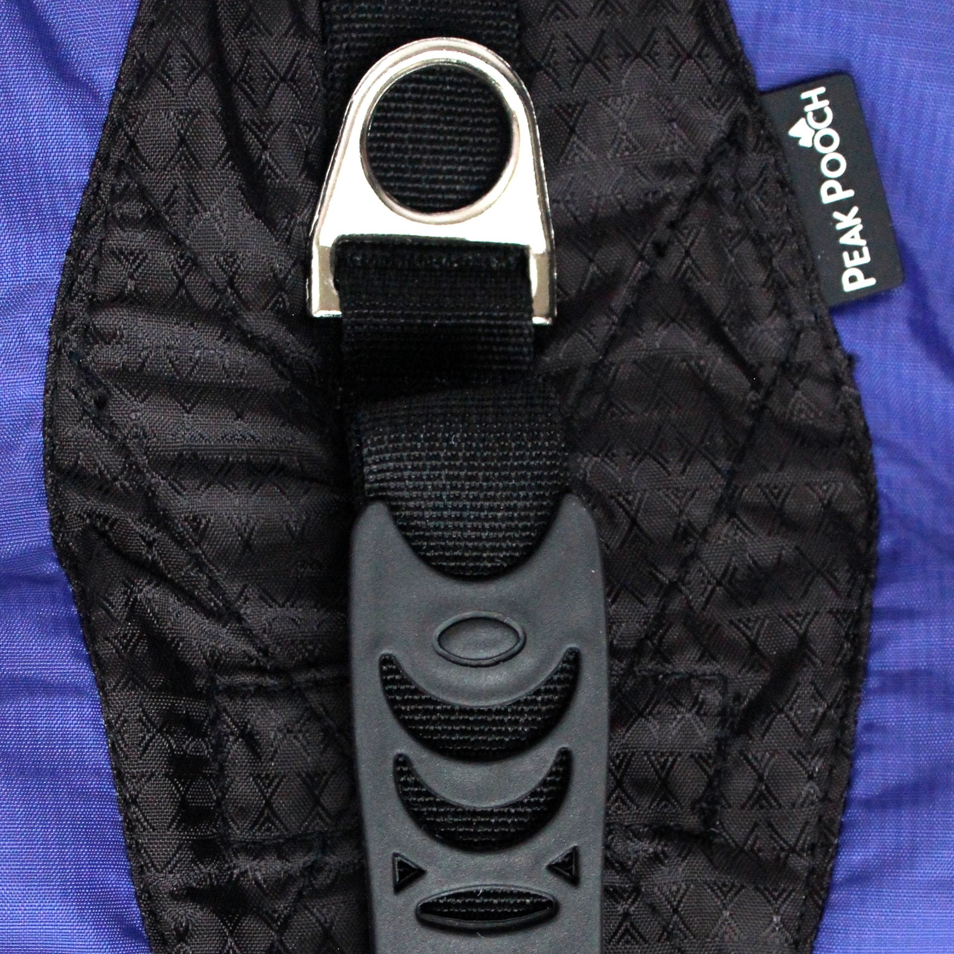 Peak Pooch No-Pull Dog Harness - Padded Mesh Vest, Reflective Trim, Blue, Large (27" - 38" chest), Model 4334768625