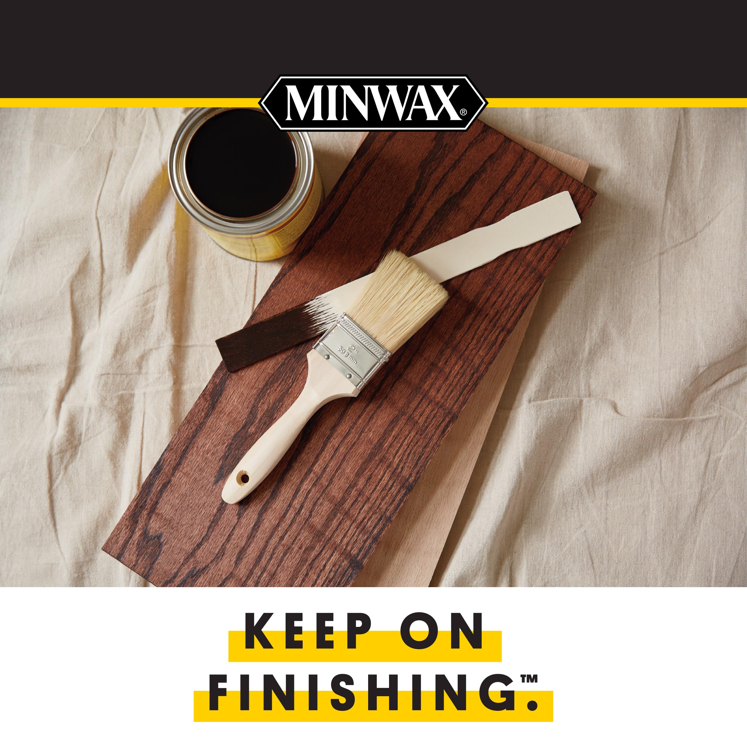 Minwax Polyshades Wood Stain  Polyurethane Finish - Quart, Espresso, Gloss