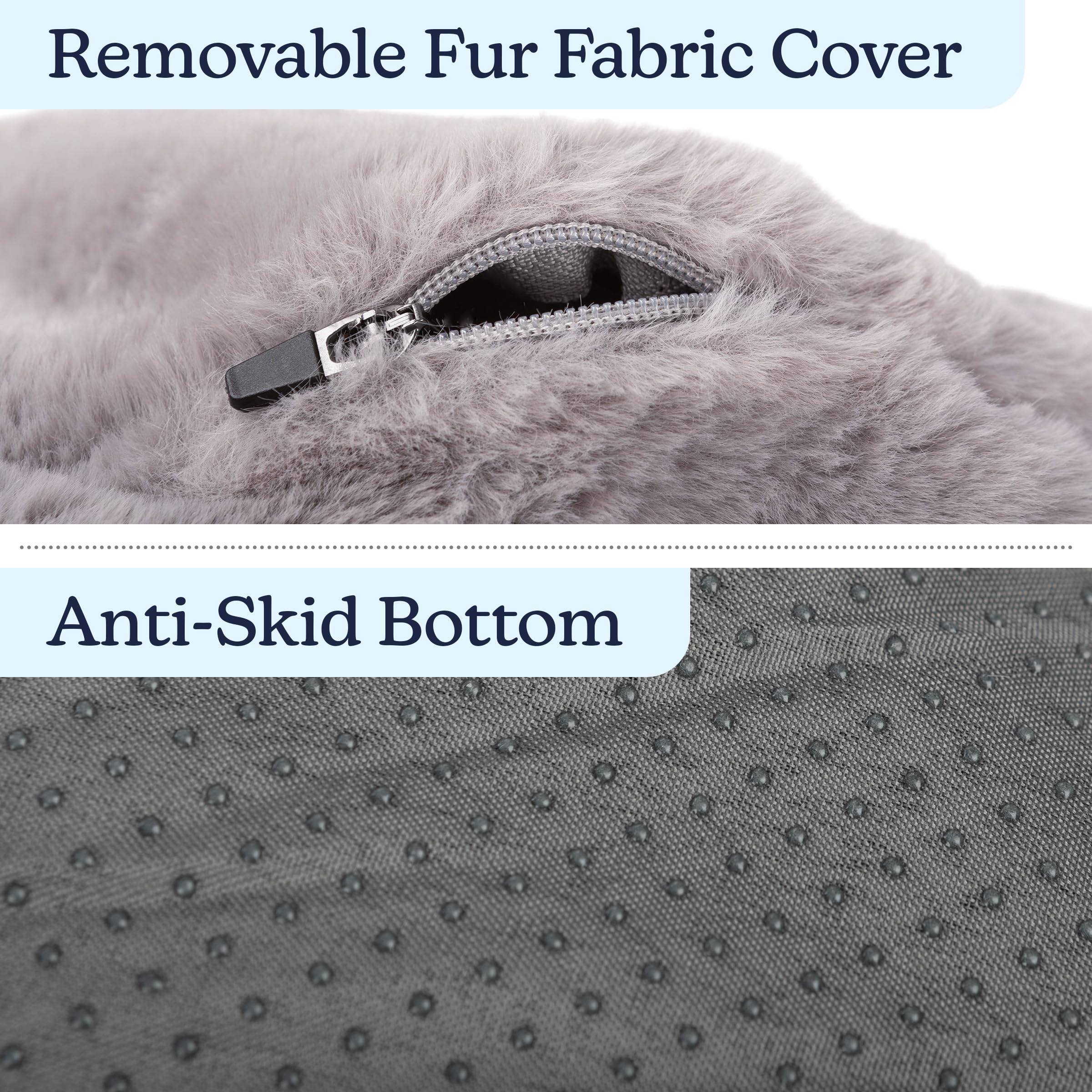 Petmaker Dog Bed - Donut Dog Bed And Cat Bed For Medium Pets - Dog Bed With Removable Washable Cover And Anti-Slip Bottom - Pupp