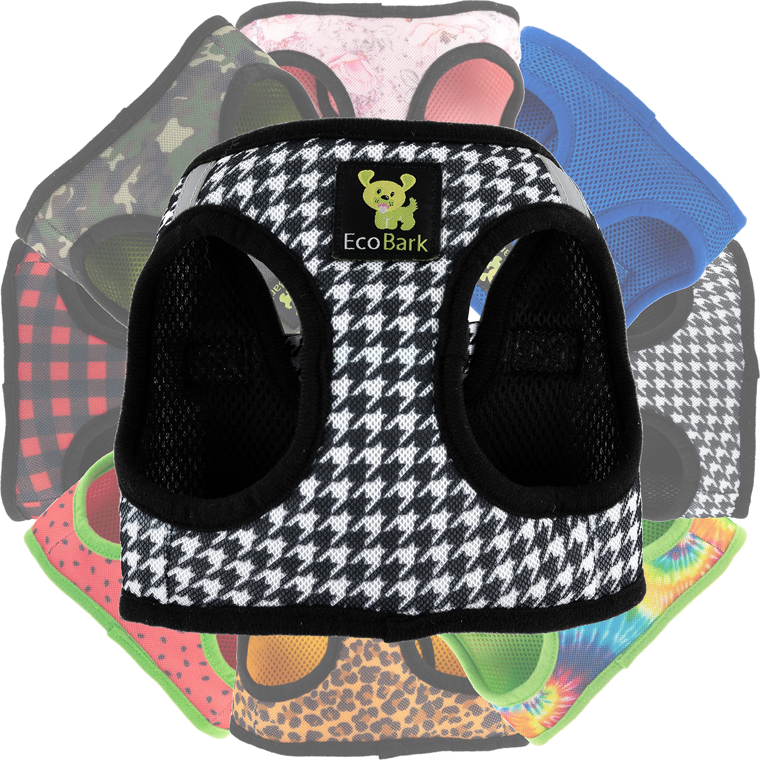 EcoBark Step in Dog Harness - Teacup Dog Harnesses for XXS, XS, and Small Dogs - Soft Mini Body Halter - Puppy to Senior Dogs -