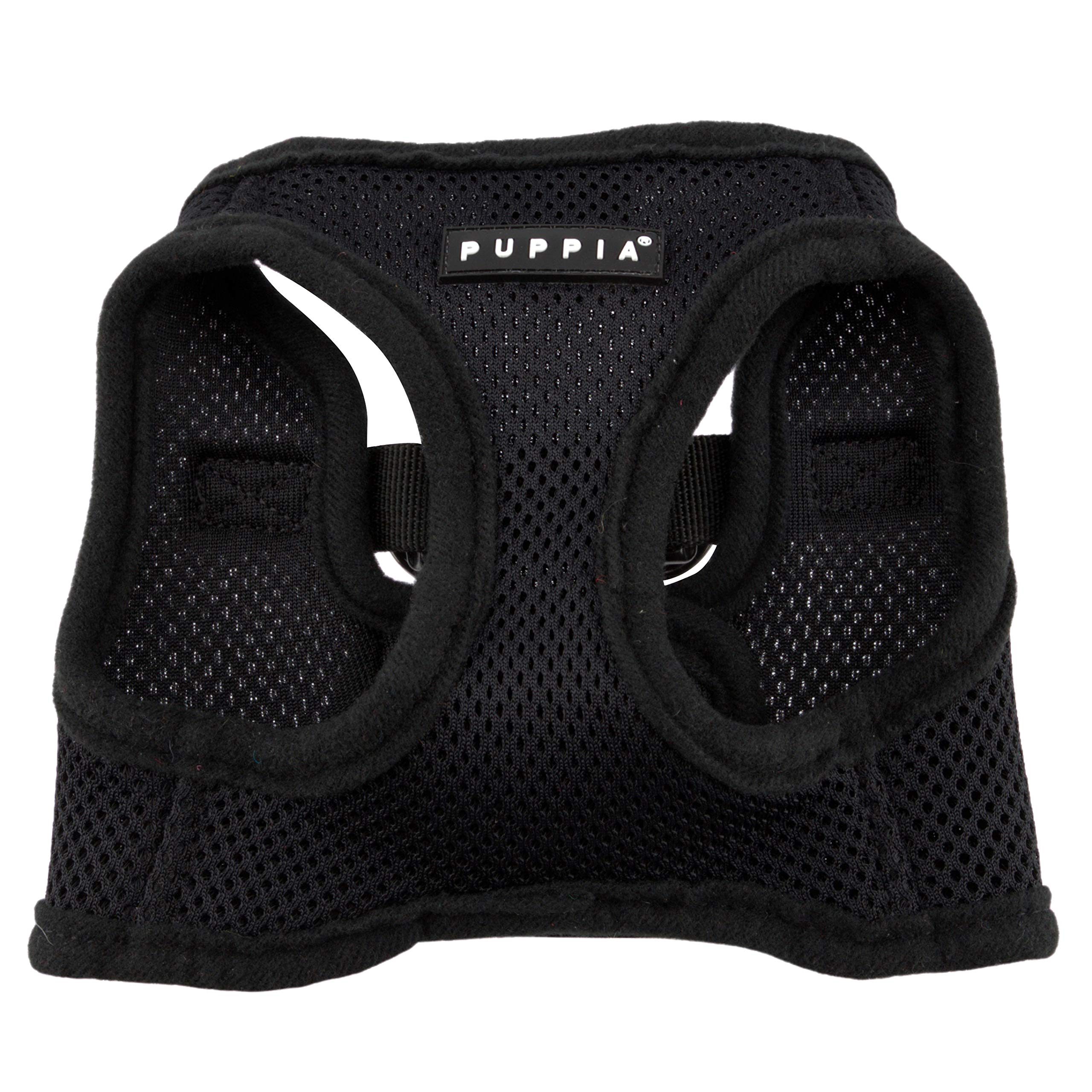 Puppia Soft Vest Dog Harness - Black - X-Large
