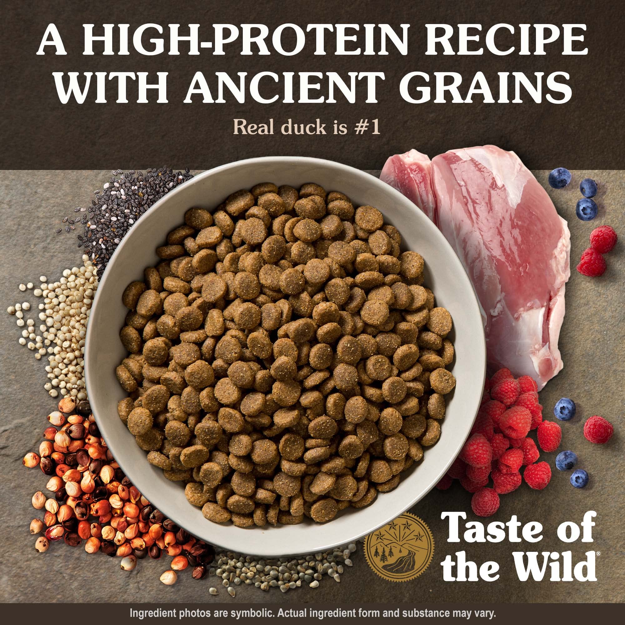 Taste of the Wild Ancient Wetlands Canine Recipe with Roasted Fowl and Ancient Grains 5lb