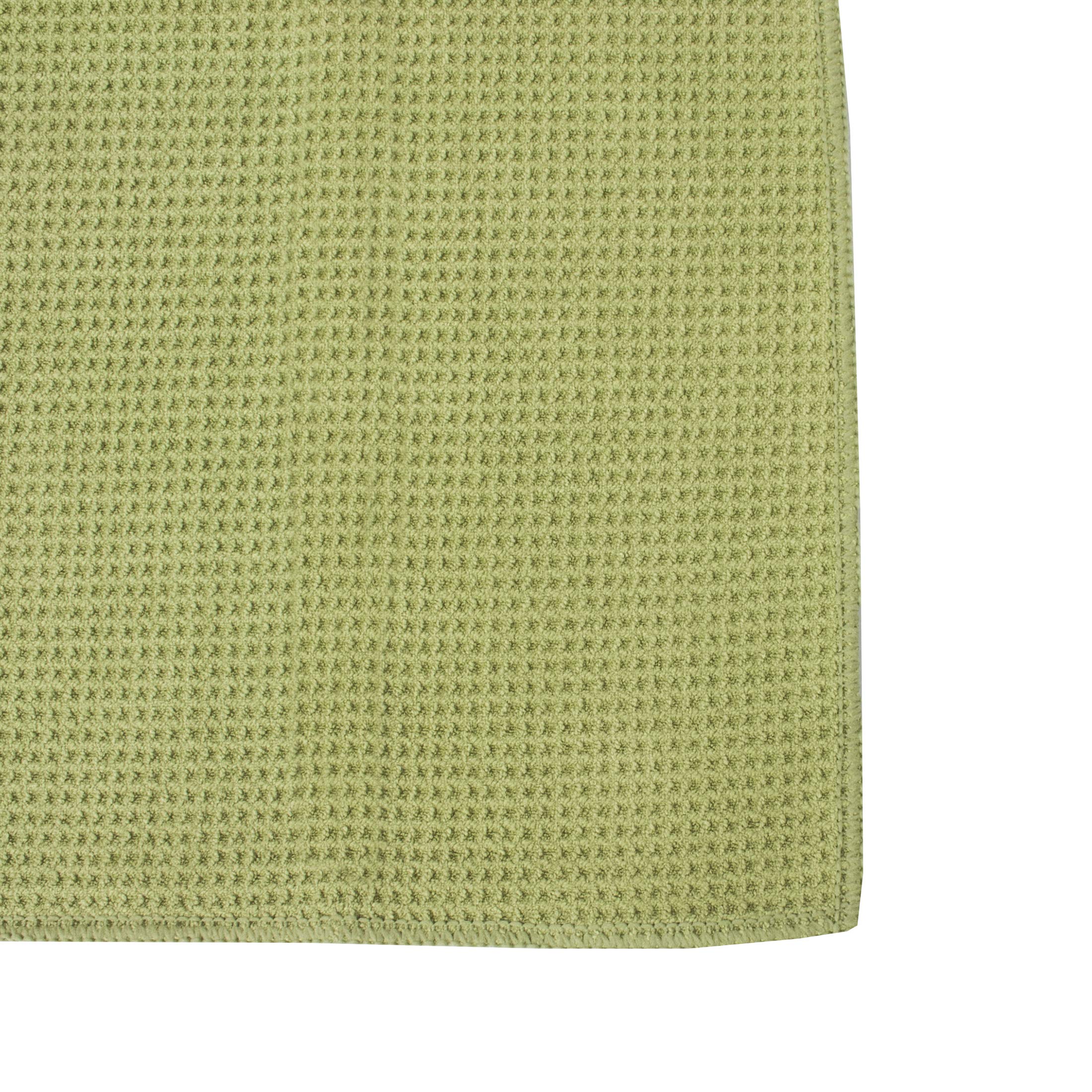 ECP Equine Comfort Products Waffle Weave Wipe Down Cloth Olive