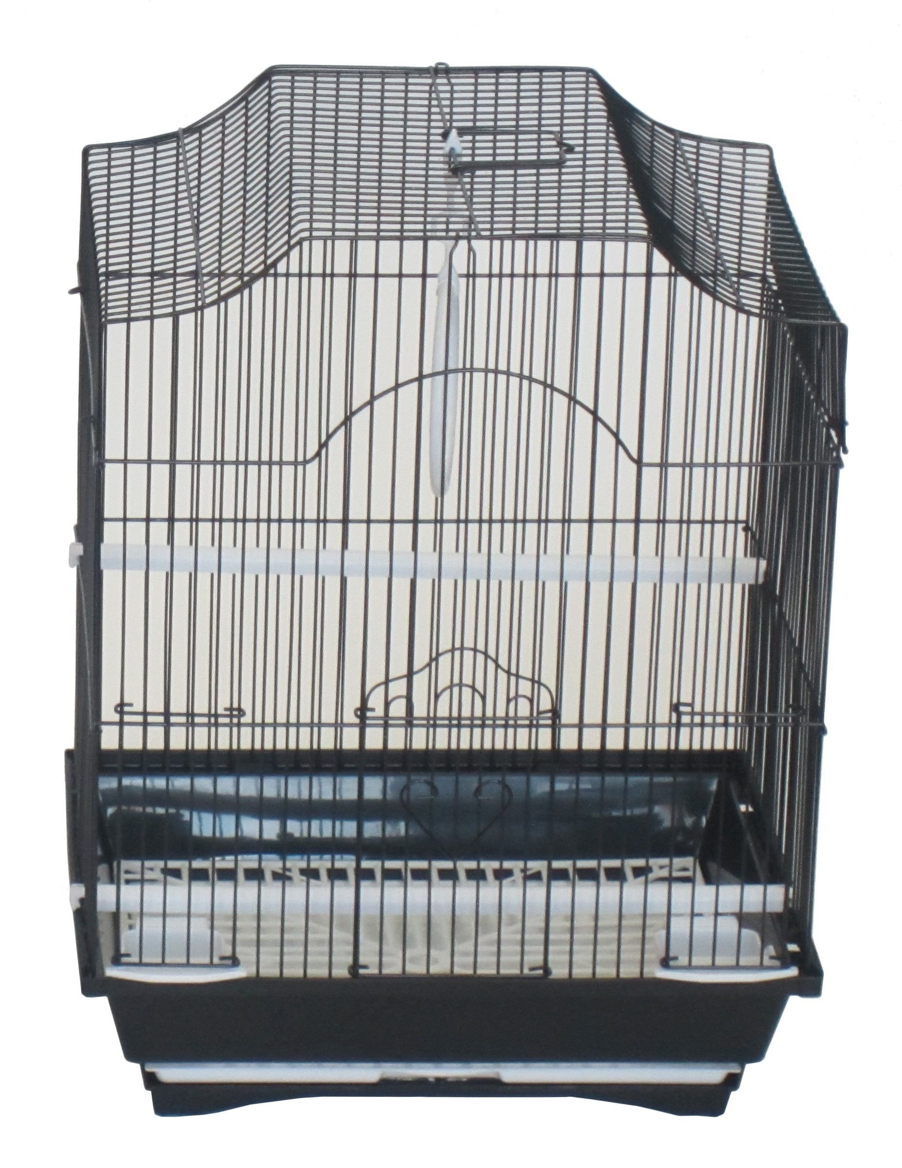 YML A1334BLK Cornerless Flat Top Cage, Medium
