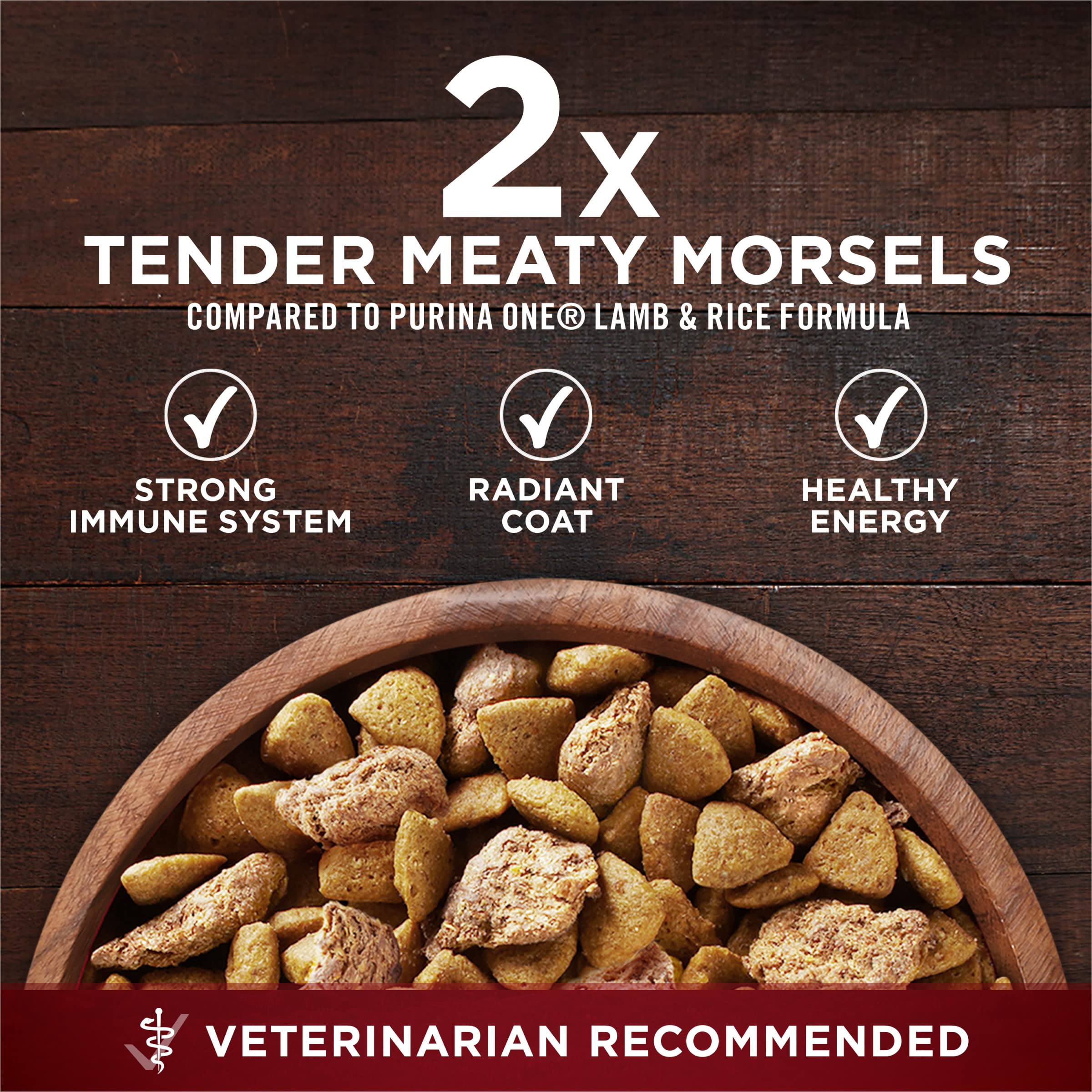 Purina ONE True Instinct With A Blend Of Real Turkey and Venison Dry Dog Food - 15 lb. Bag