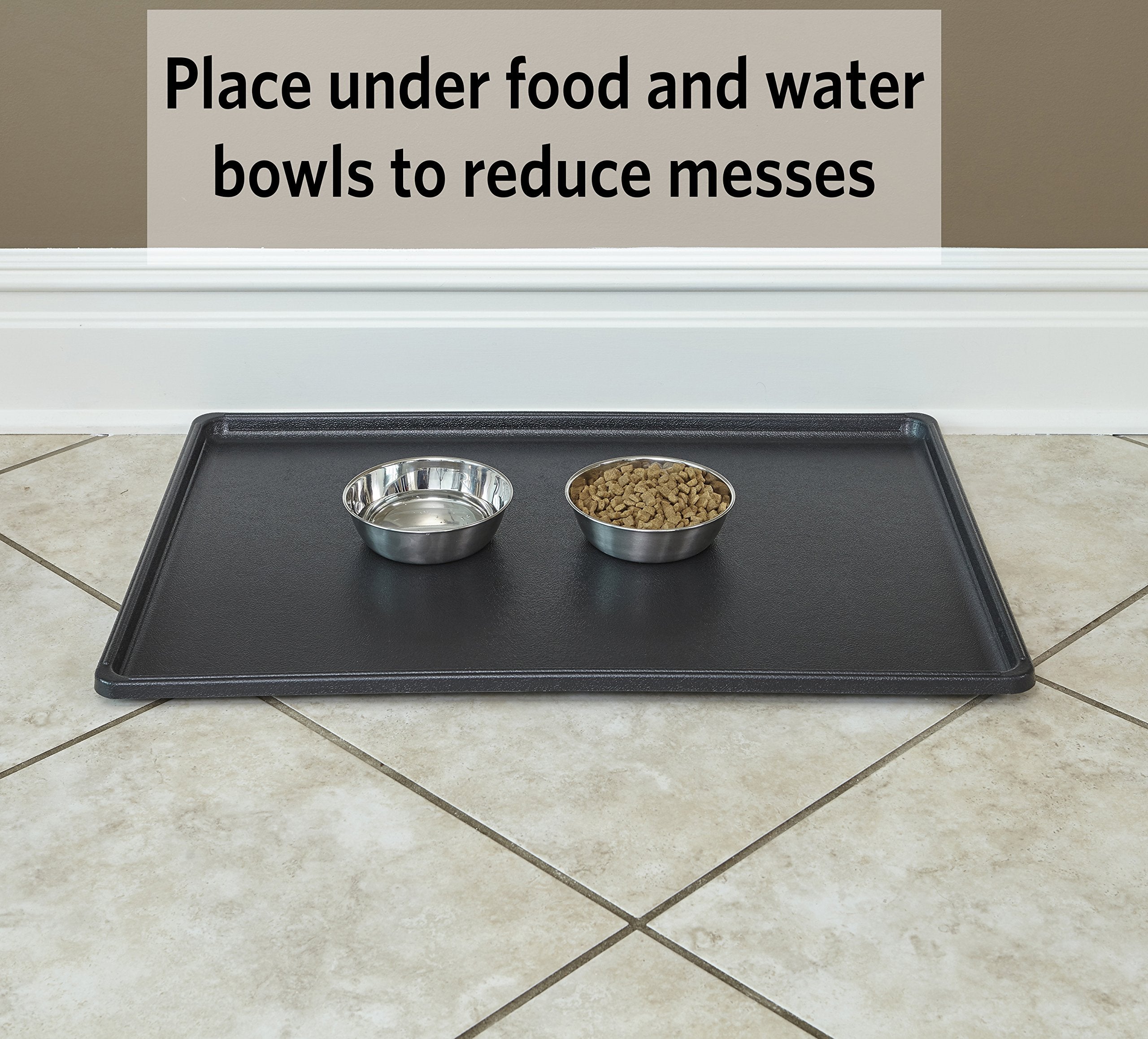 MidWest Homes for Pets Black Replacement Pan for 42" Dog Crate, 40.6"L x 27.2"W, Durable Polypropylene (PP) Model 9PAN
