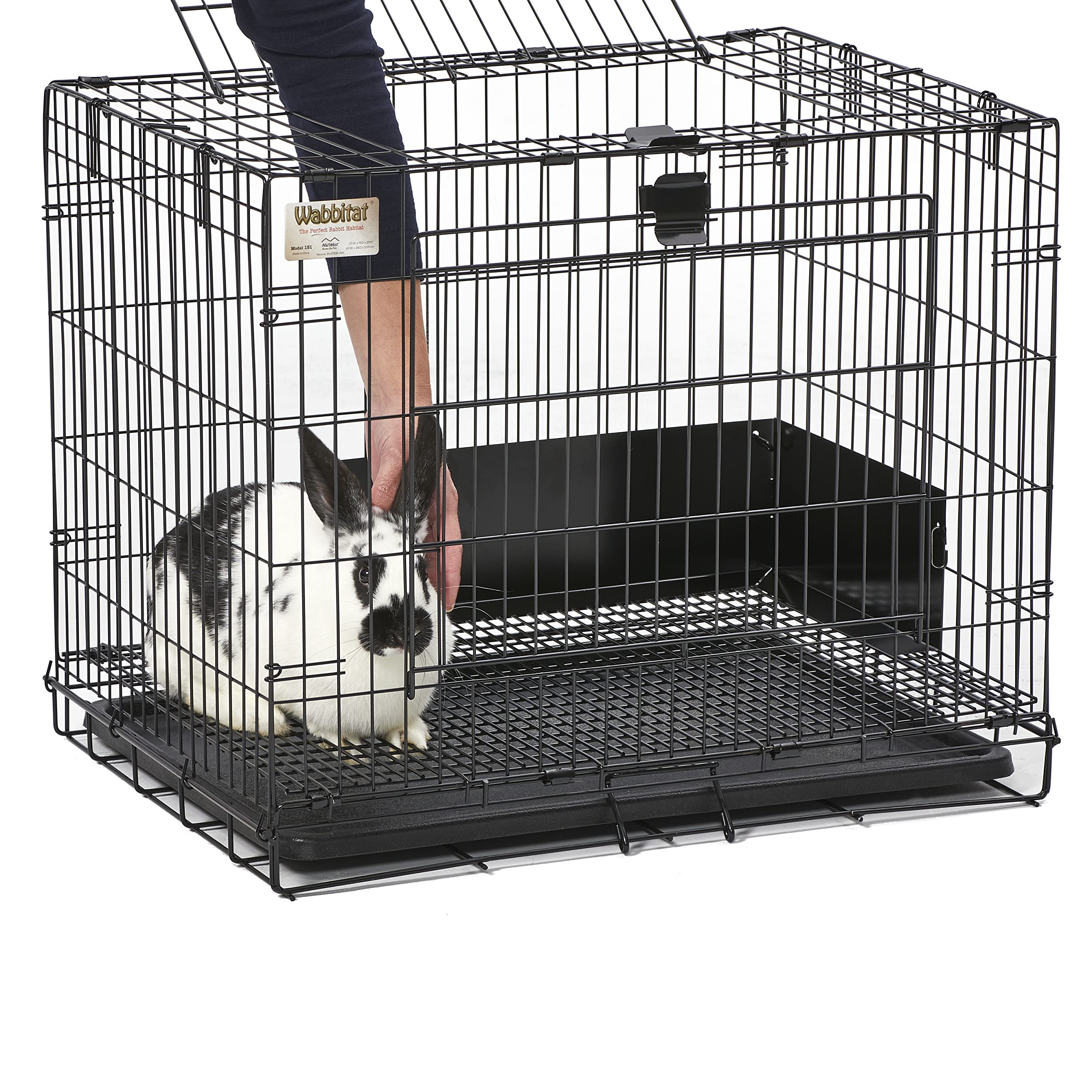 MidWest Homes for Pets Wabbitat Folding Rabbit Cage