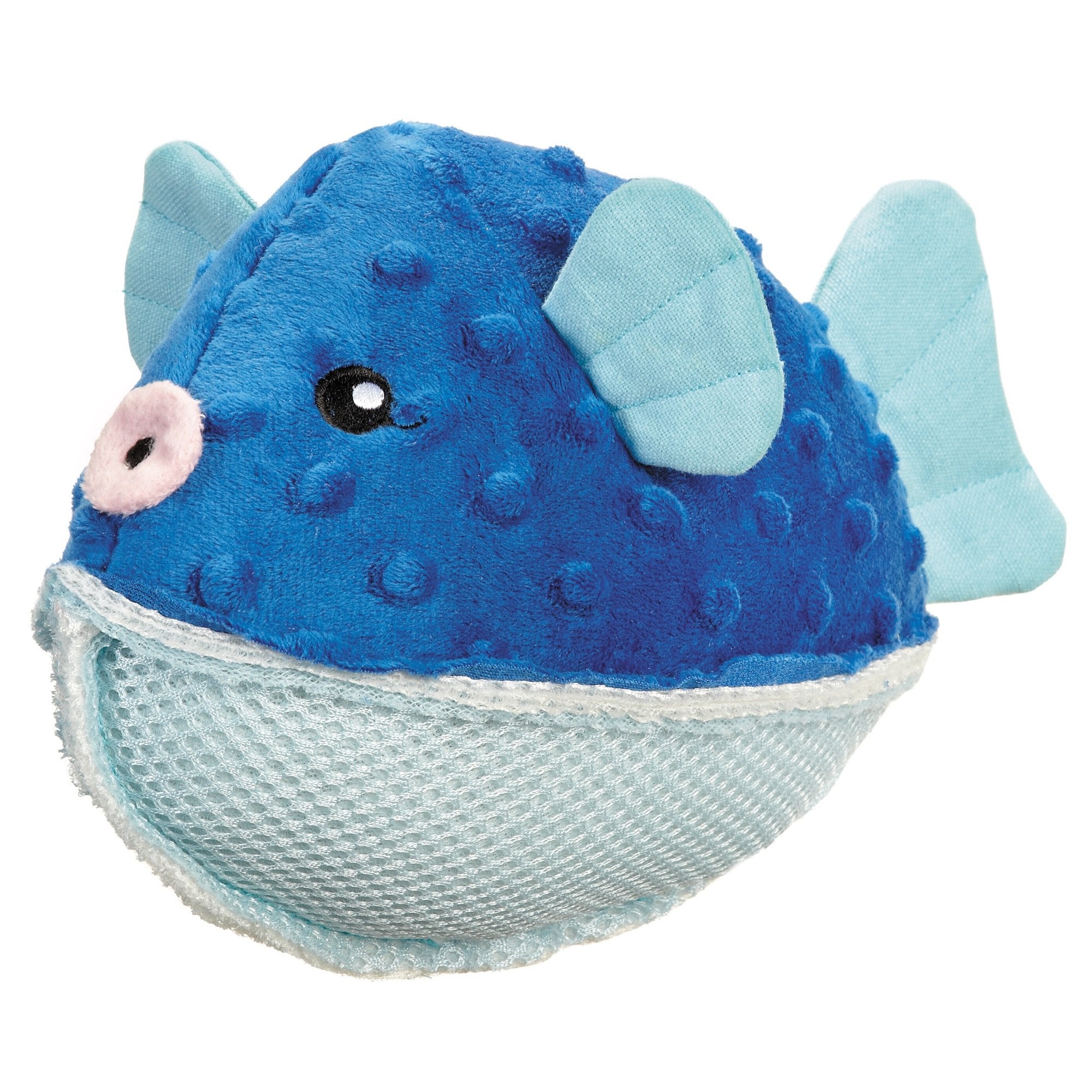 Grriggles Aqua Dudes Ball Shaped Chew Dog Toy