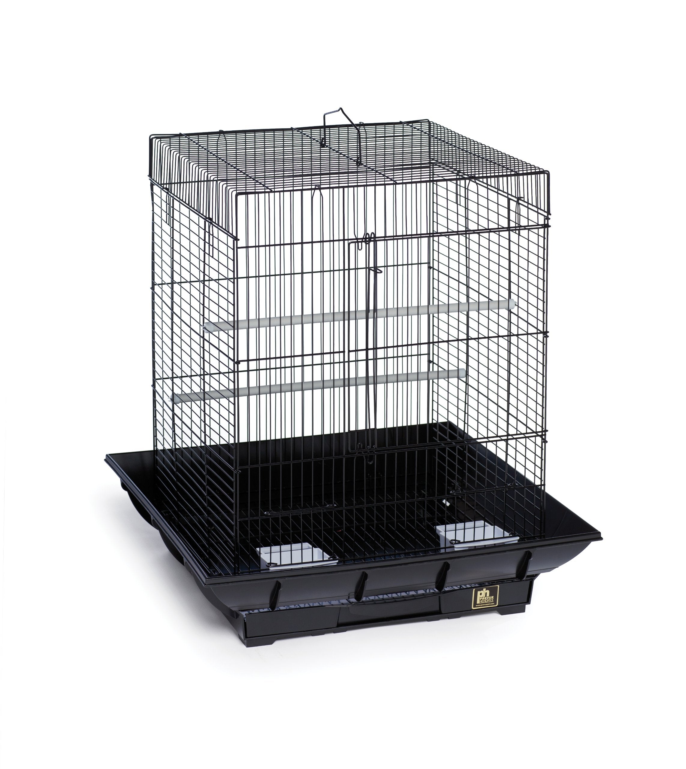Prevue Hendryx Sp850B/B Clean Life Cockatiel Cage, Black, 1/2'