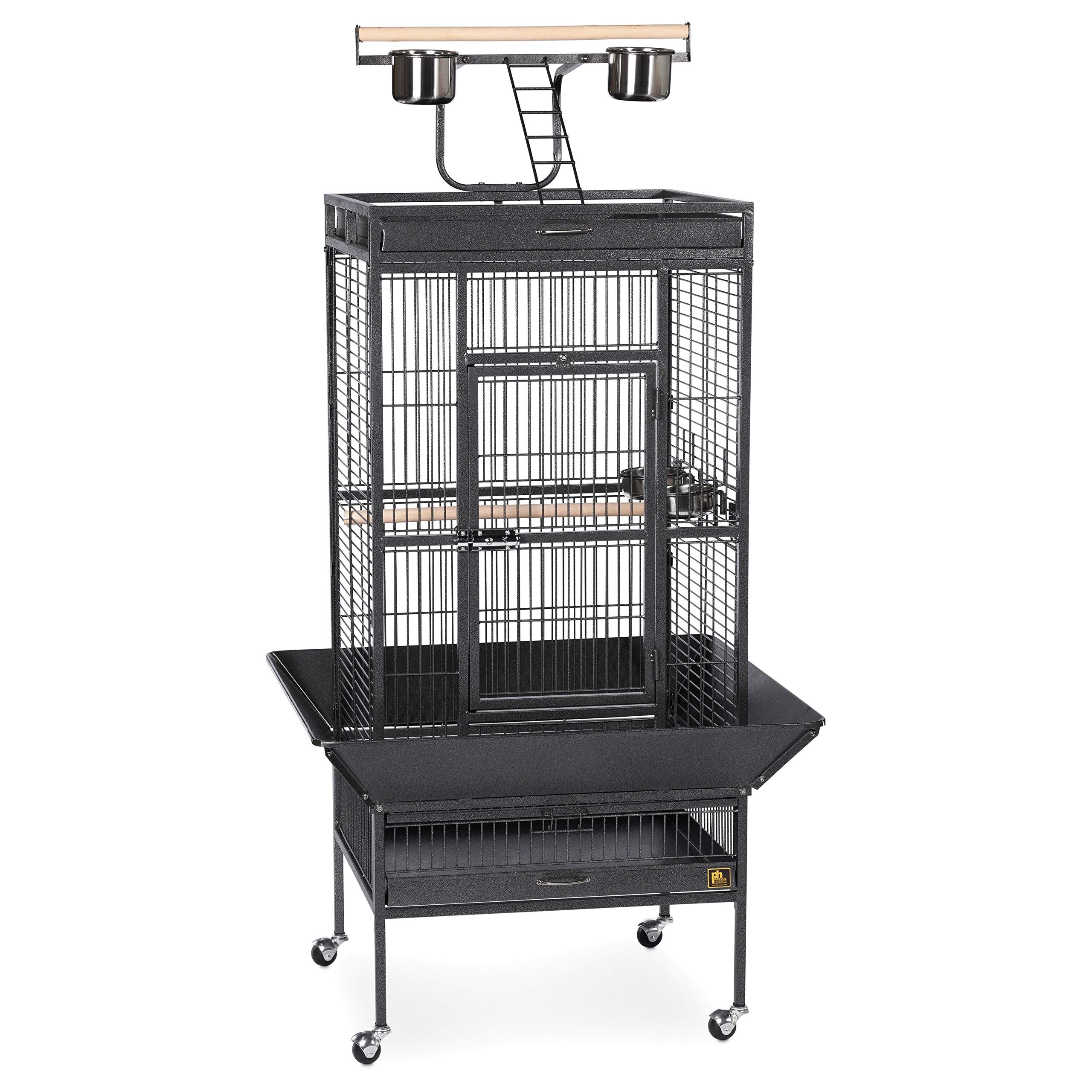 Prevue Pet Products Wrought Iron Select Bird Cage 3152 Black Hammertone