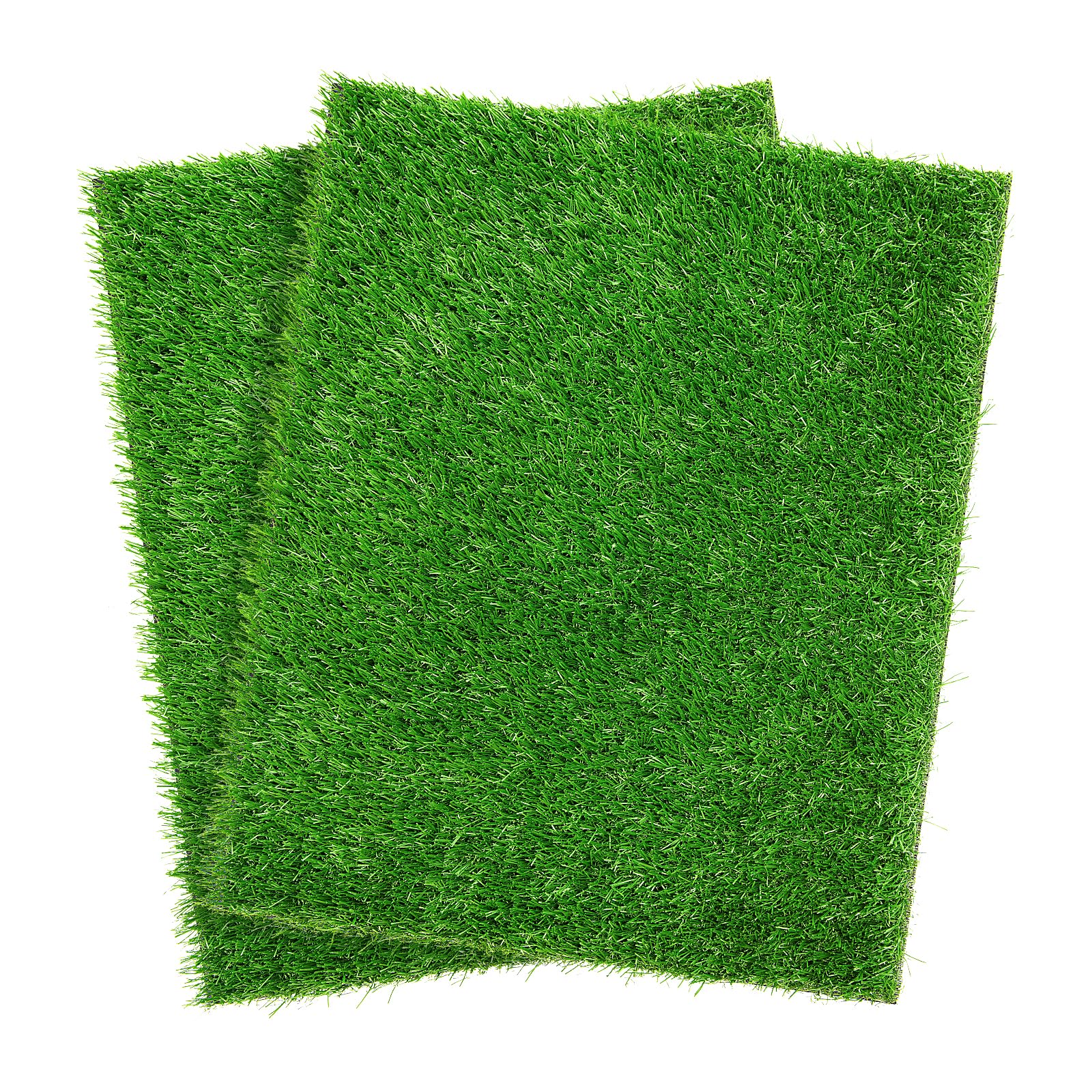 Artificial Dog Grass Pee Pad 23''X23'' 2 Pack, Washable Indoor Potty Training Replacement Turf For Puppy, Reusable Realistic Fak