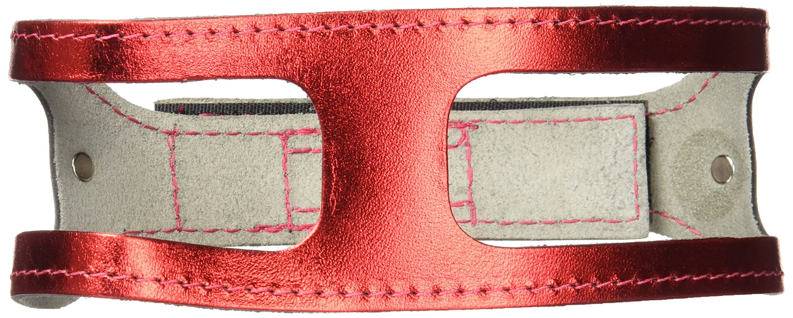 Chokefree Pet Shoulder Collar, 16', Metallic Red