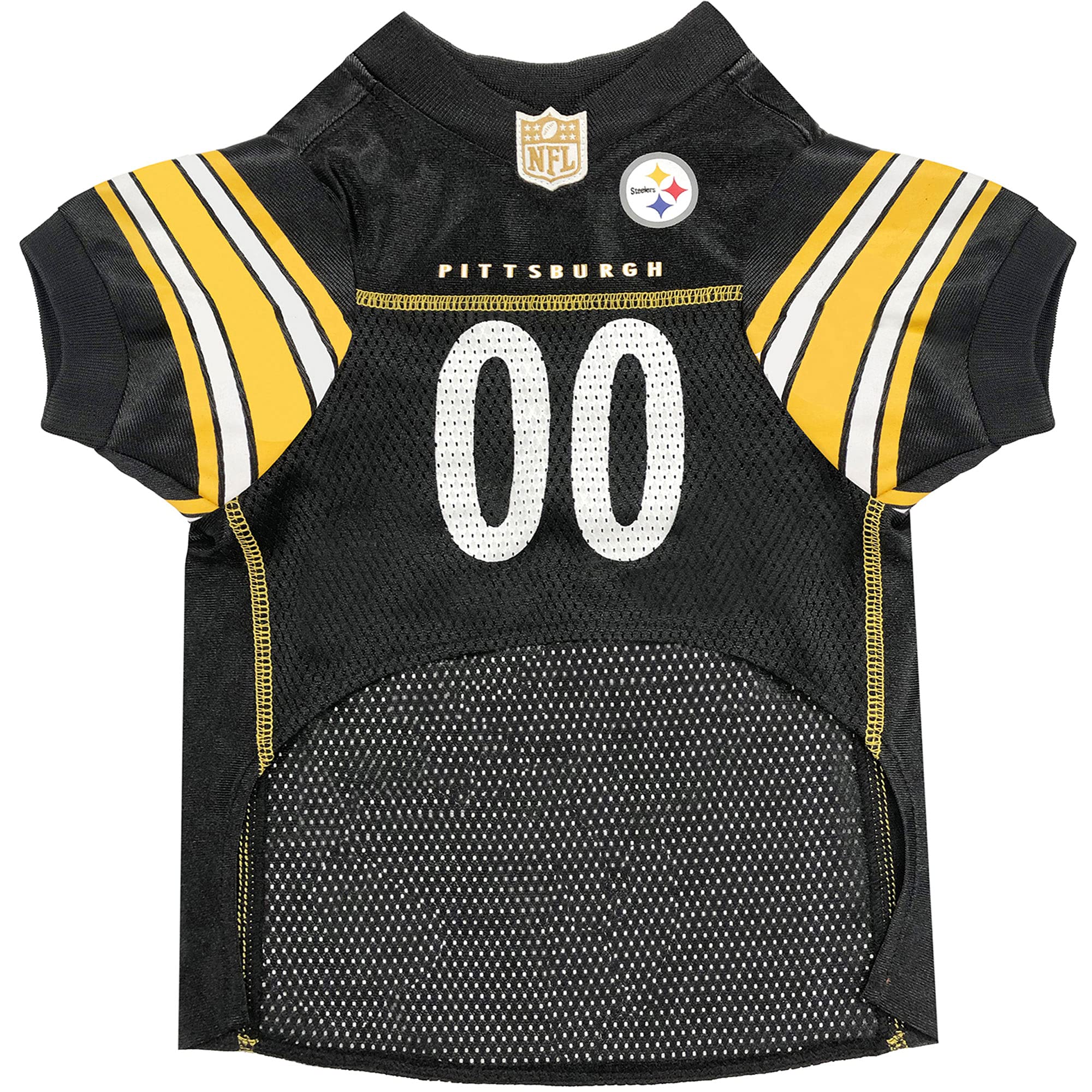 Pittsburgh Steelers Mesh Pet Jersey