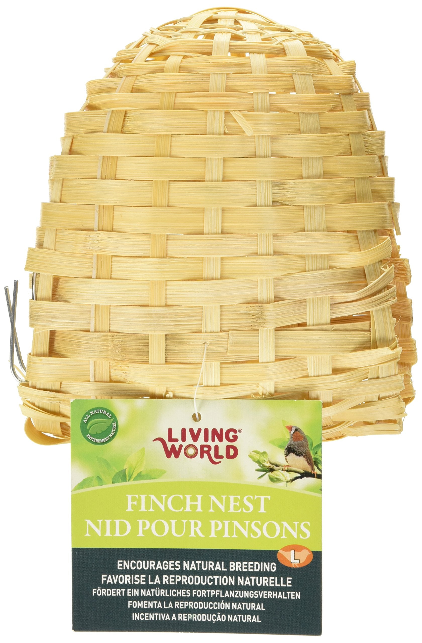 Hagen Living World Bamboo Finch Nest Play Toy