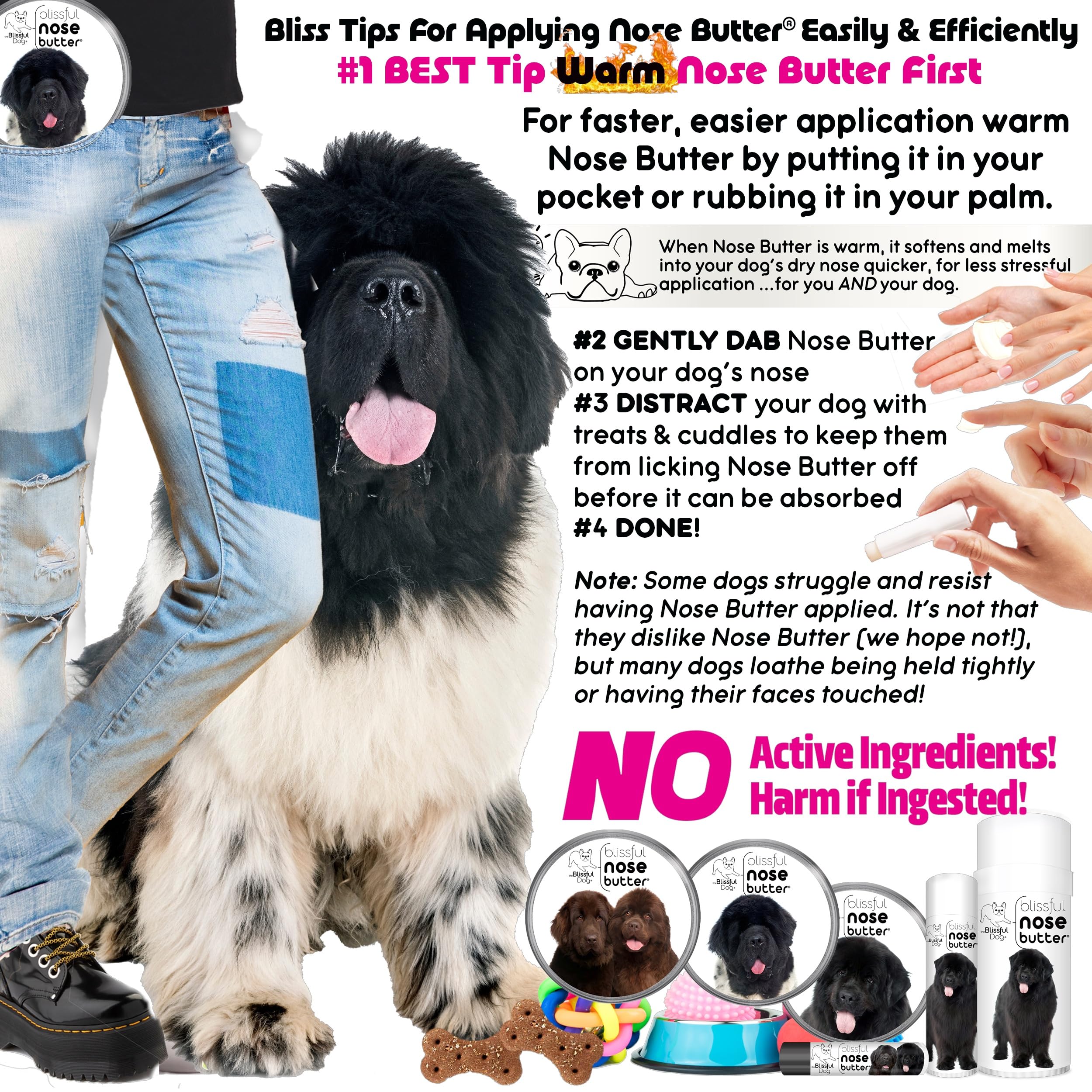 The Blissful Dog Bronze Newfoundland Nose Butter
