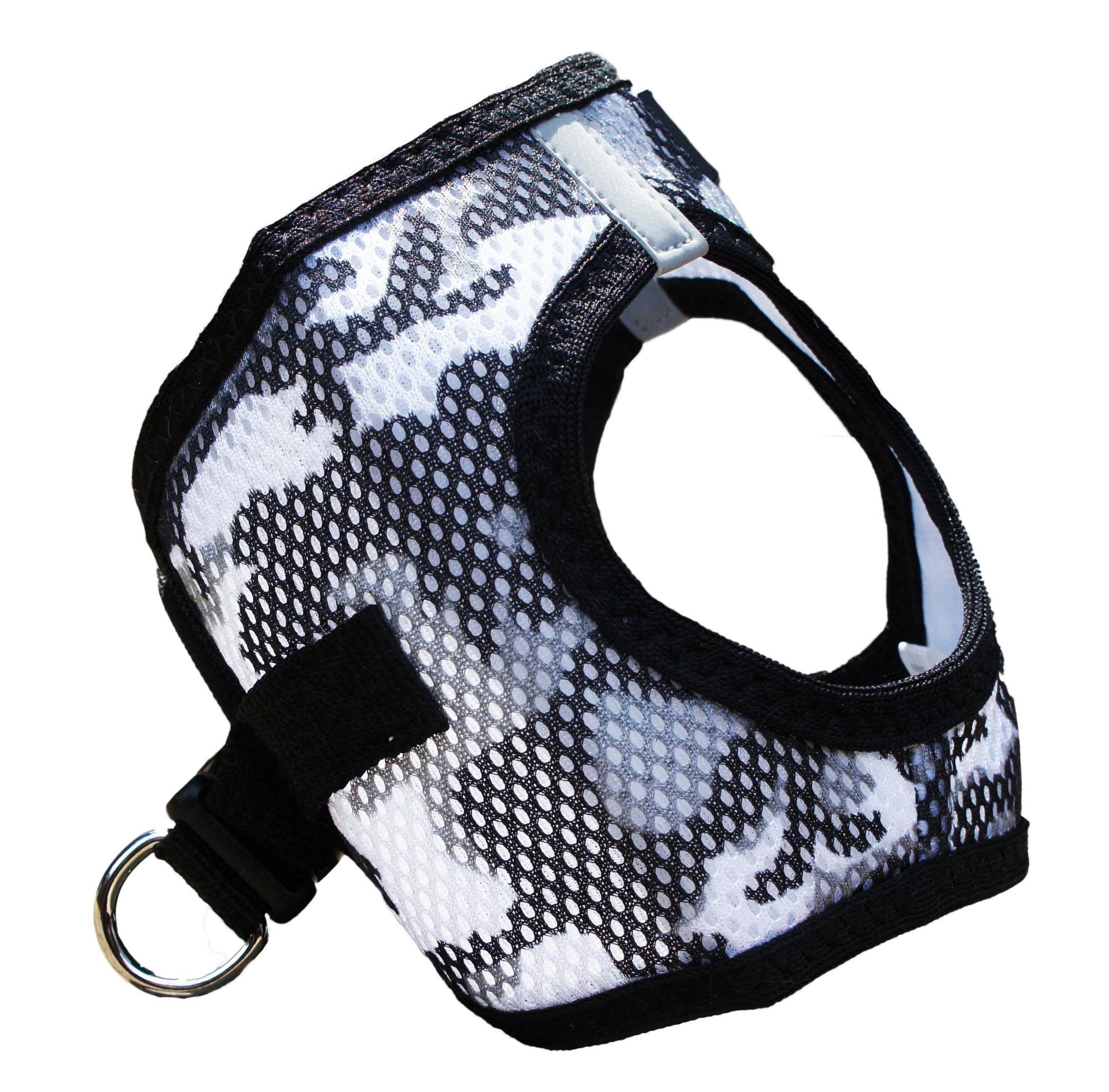 Doggie Design American River Dog Harness Camouflage Collection - Gray Camo Xs