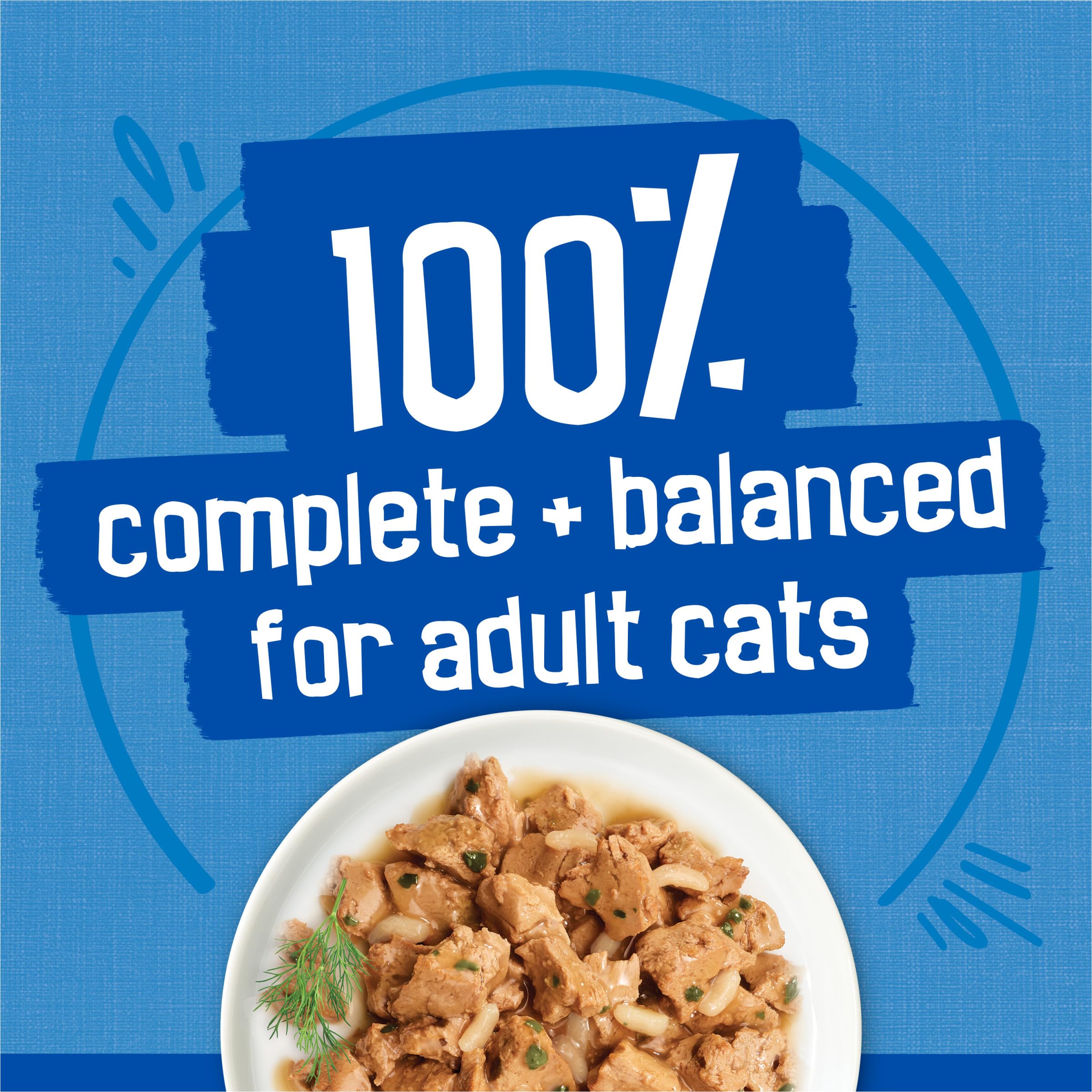 Purina Friskies Wet Cat Food Variety Pack, Oceans of Delight Flaked and Prime Filets - 48 ct. Can