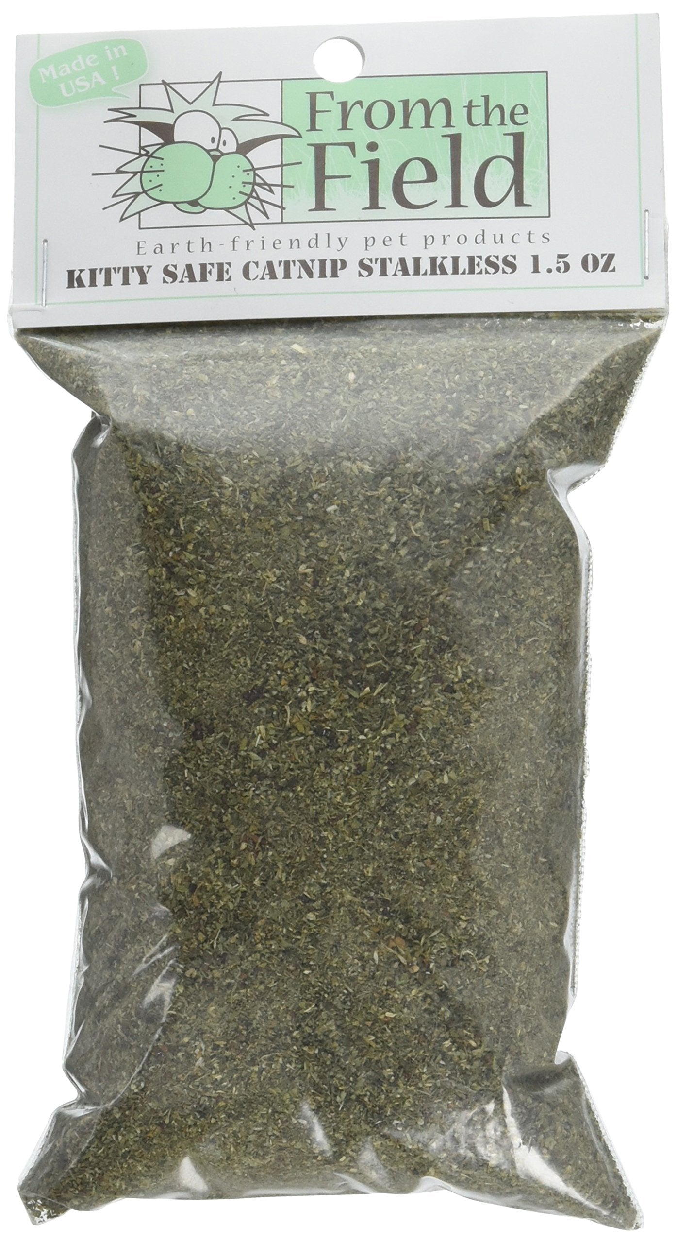 From The Field 1.5-Ounce Catnip Kitty Safe Stalkless Bag