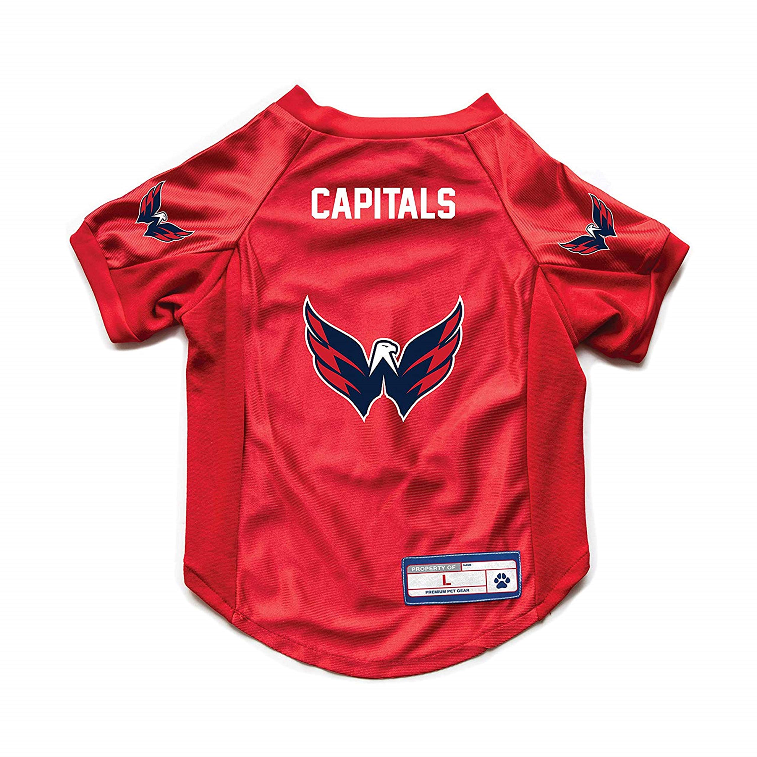 Littlearth Washington Capitals Nhl Stretch Pet Jersey