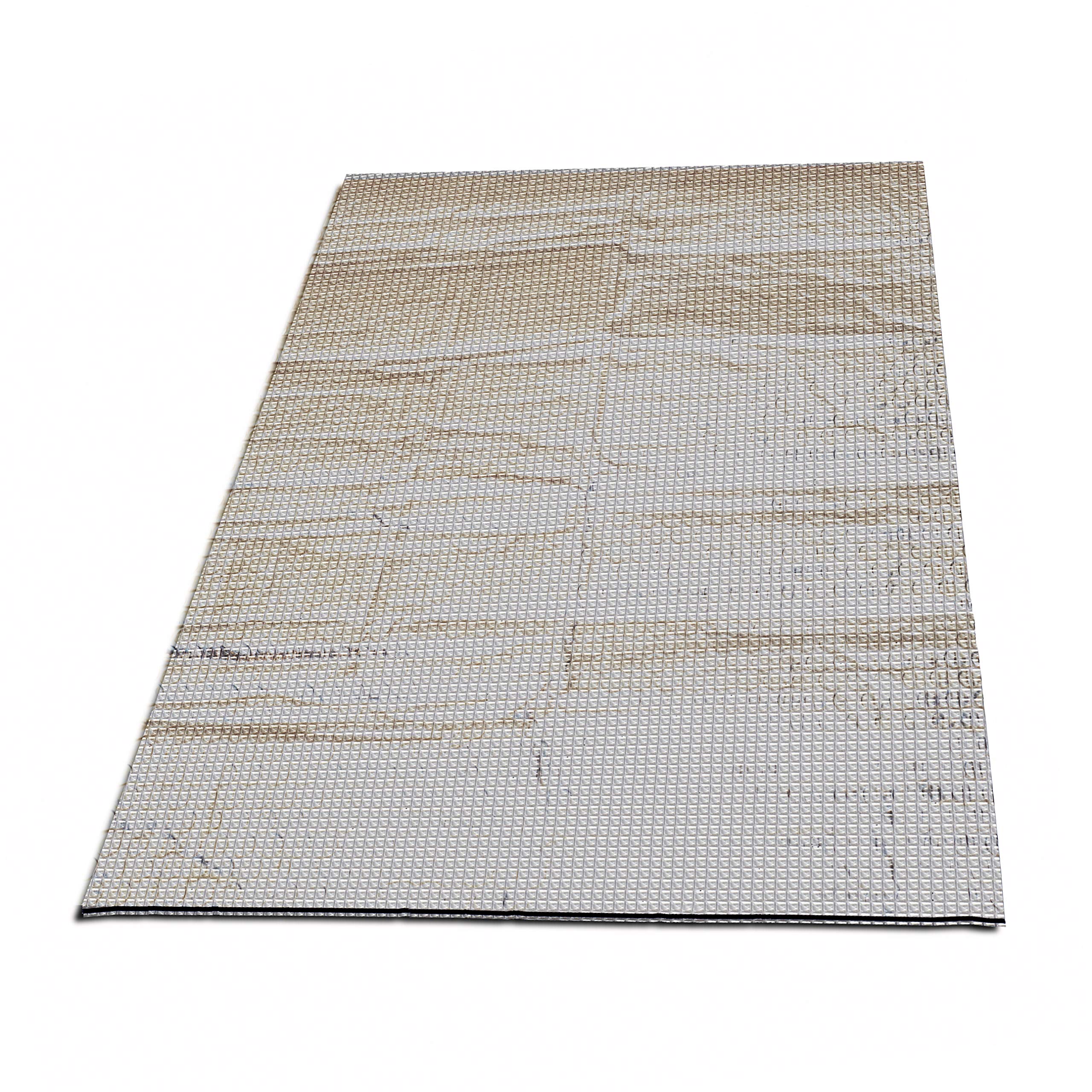Furhaven Self-Warming Mat For Dogs Beds & Blankets, Electricity-Free & Reflects Body Heat - Thermapup Reflective Thermal Insert - Silver, Small
