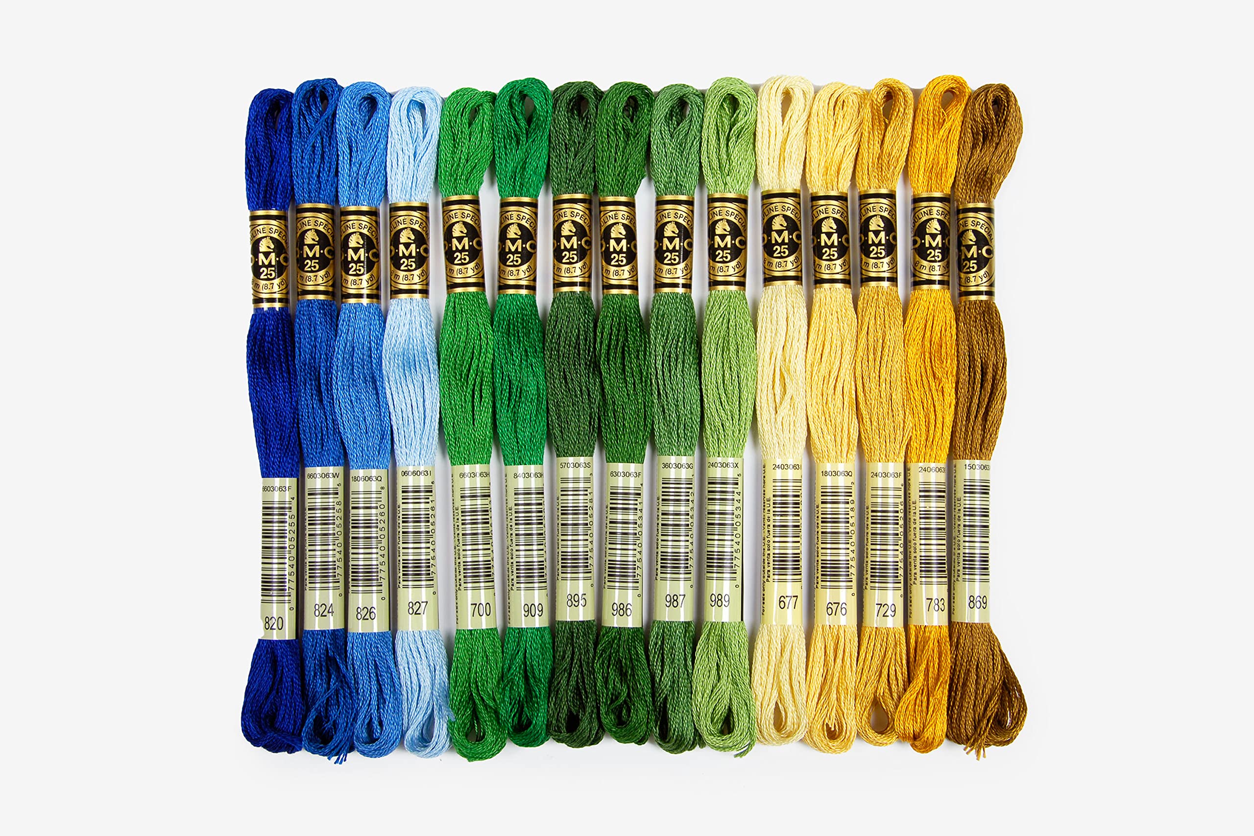 Dmc Embroidery Floss Pack 87Yd, Holiday Decor 30Pkg