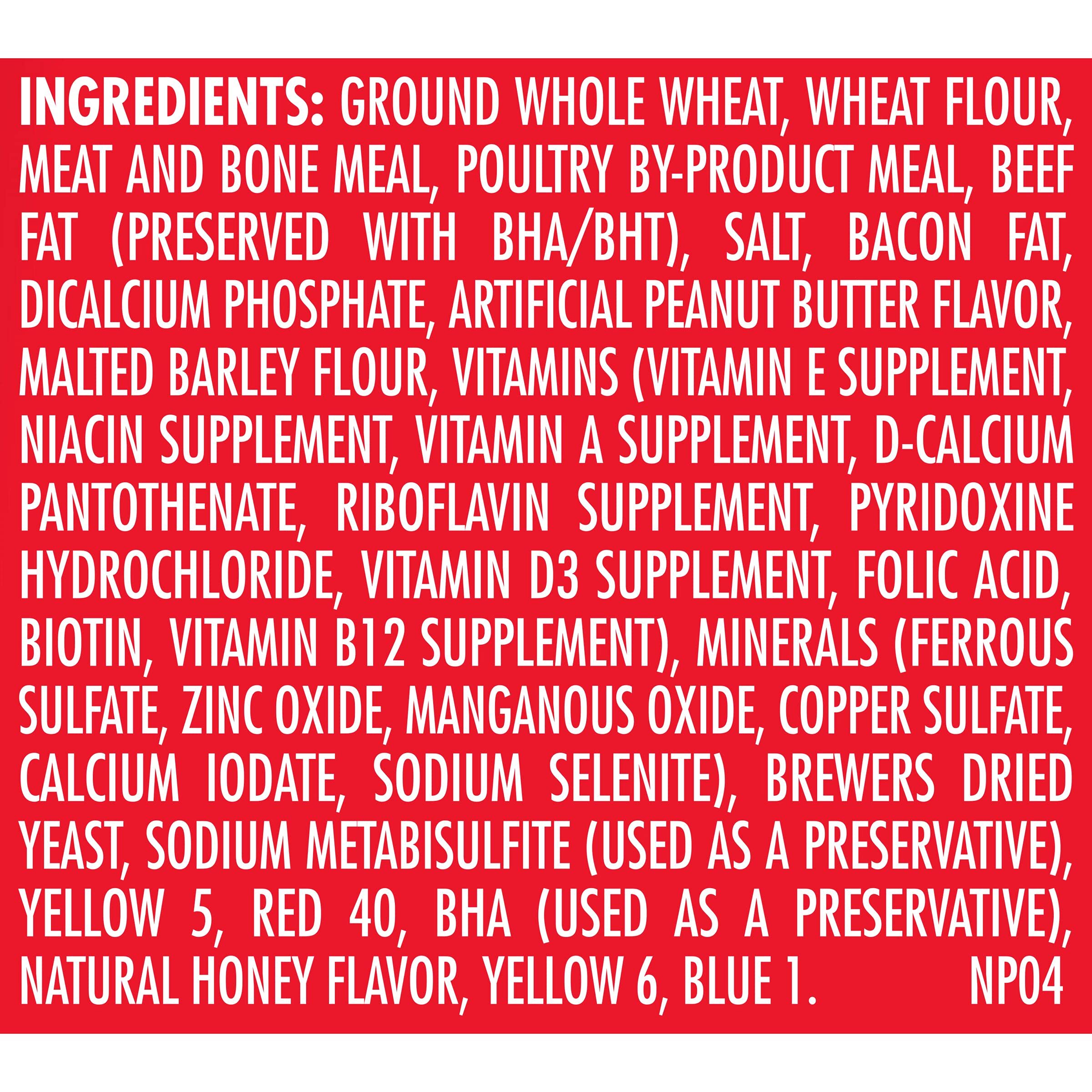 Milk-Bone Minis Peanut Butter Flavor Dog Treats for All Size Dogs, 15 Ounce (Pack of 6), Crunchy Texture Helps Freshen Breath