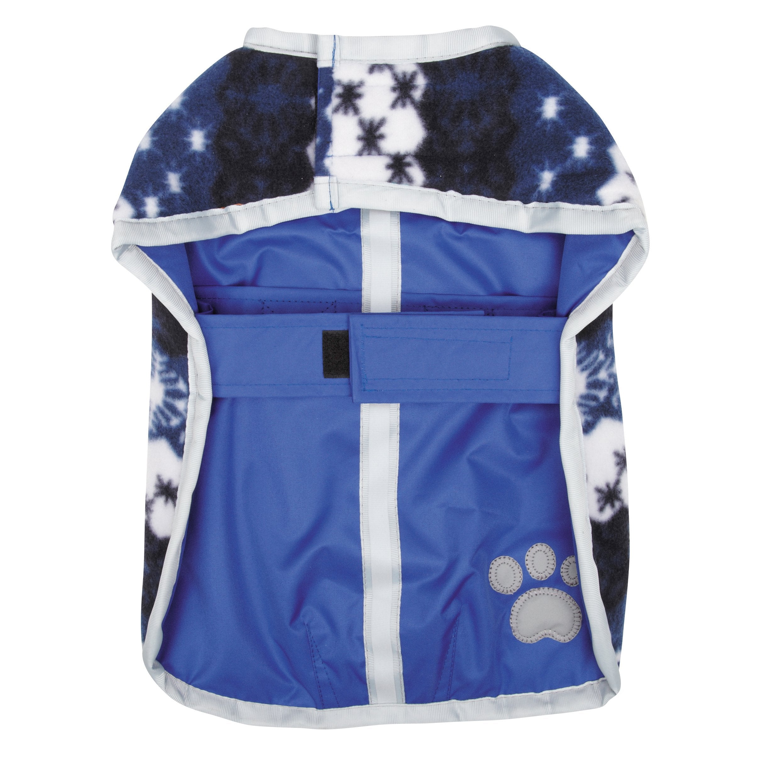 Zack & Zoey NorEaster Blanket Coat, Large, Blue