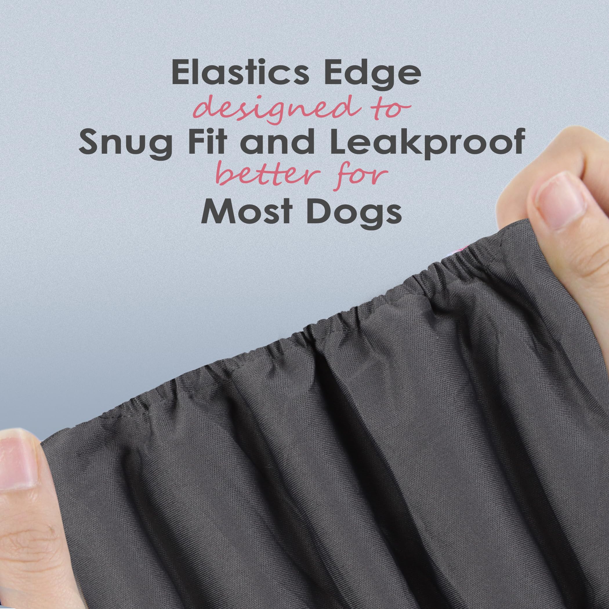 Wegreeco Washable Male Dog Belly Band (Stylish Pattern)- Pack Of 3 - Washable Male Dog Belly Wrap, Dog Diapers Male (Blue, Green, Charcoal, Medium)