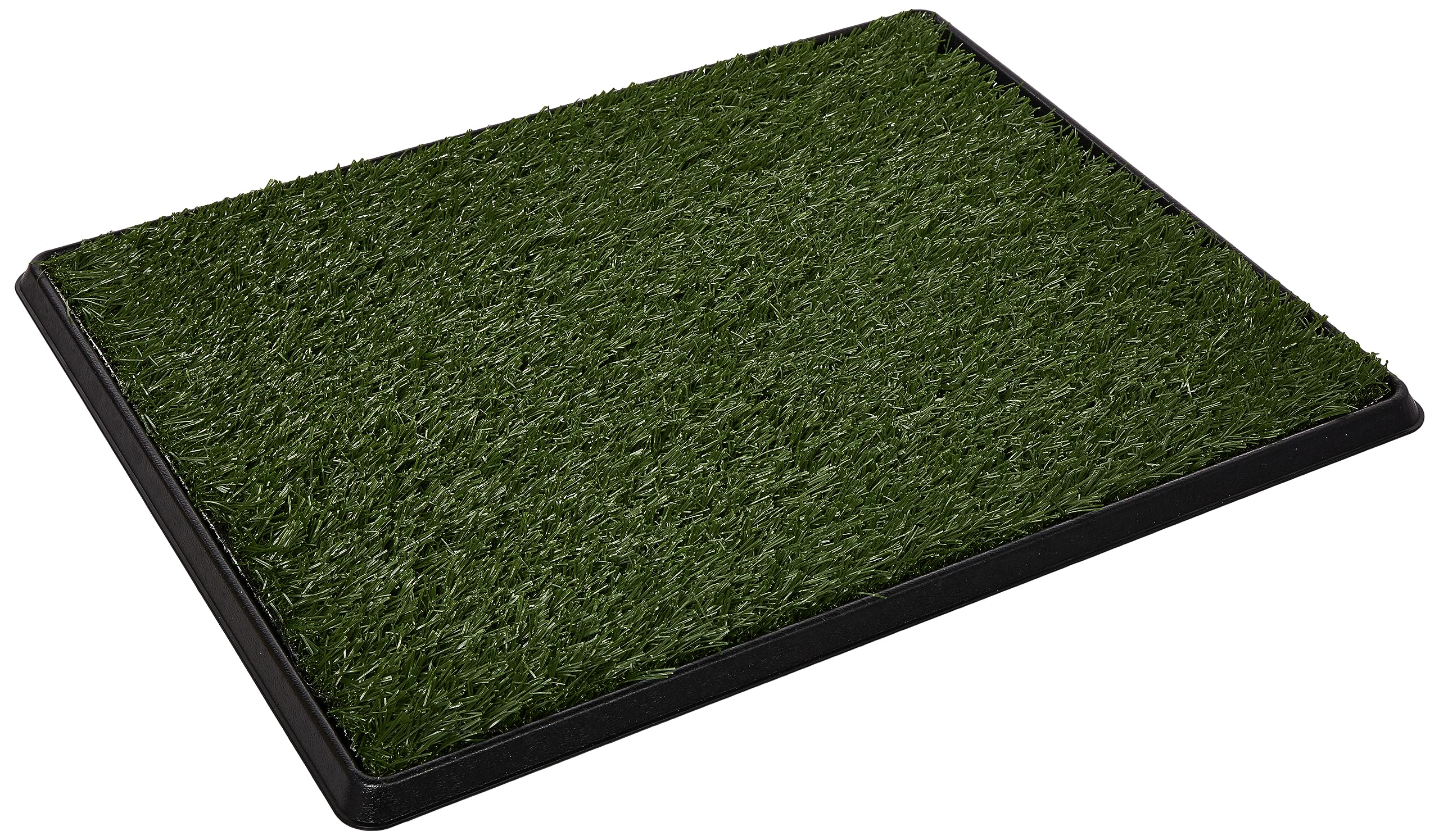 Artificial Grass Puppy Pee Pad For Dogs And Small Pets - 20X25 Reusable 3-Layer Training Potty Pad With Tray - Dog Housebreaking