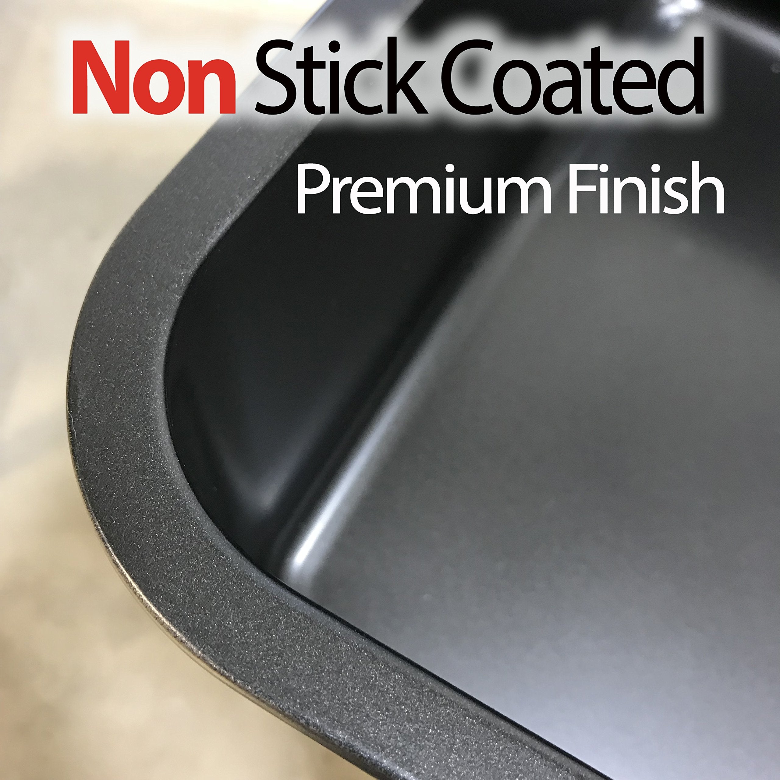 iPrimio XL Cat Litter Box - Non-Stick Stainless Steel Pan, Easy to Clean, Odor & Rust Free