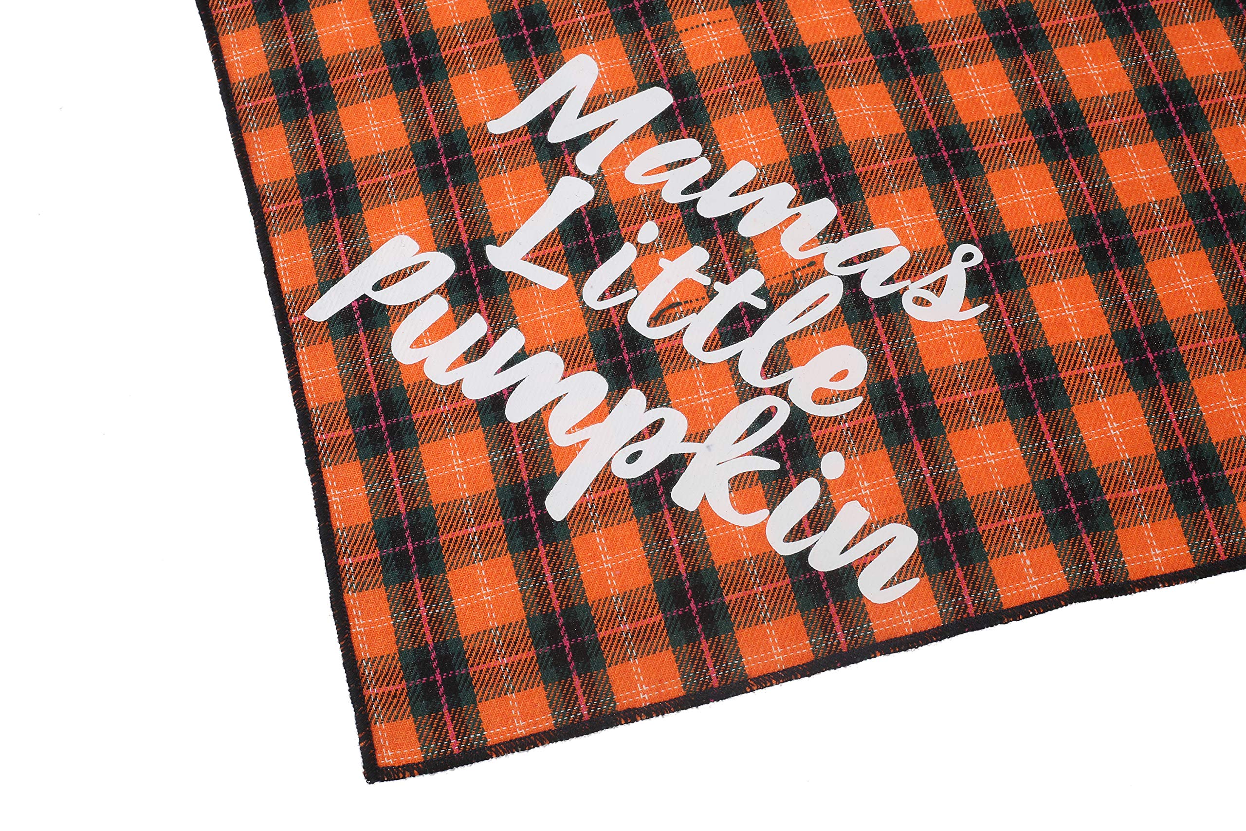 Thanksgiving Dog Plaid Bandana Pack Of 2