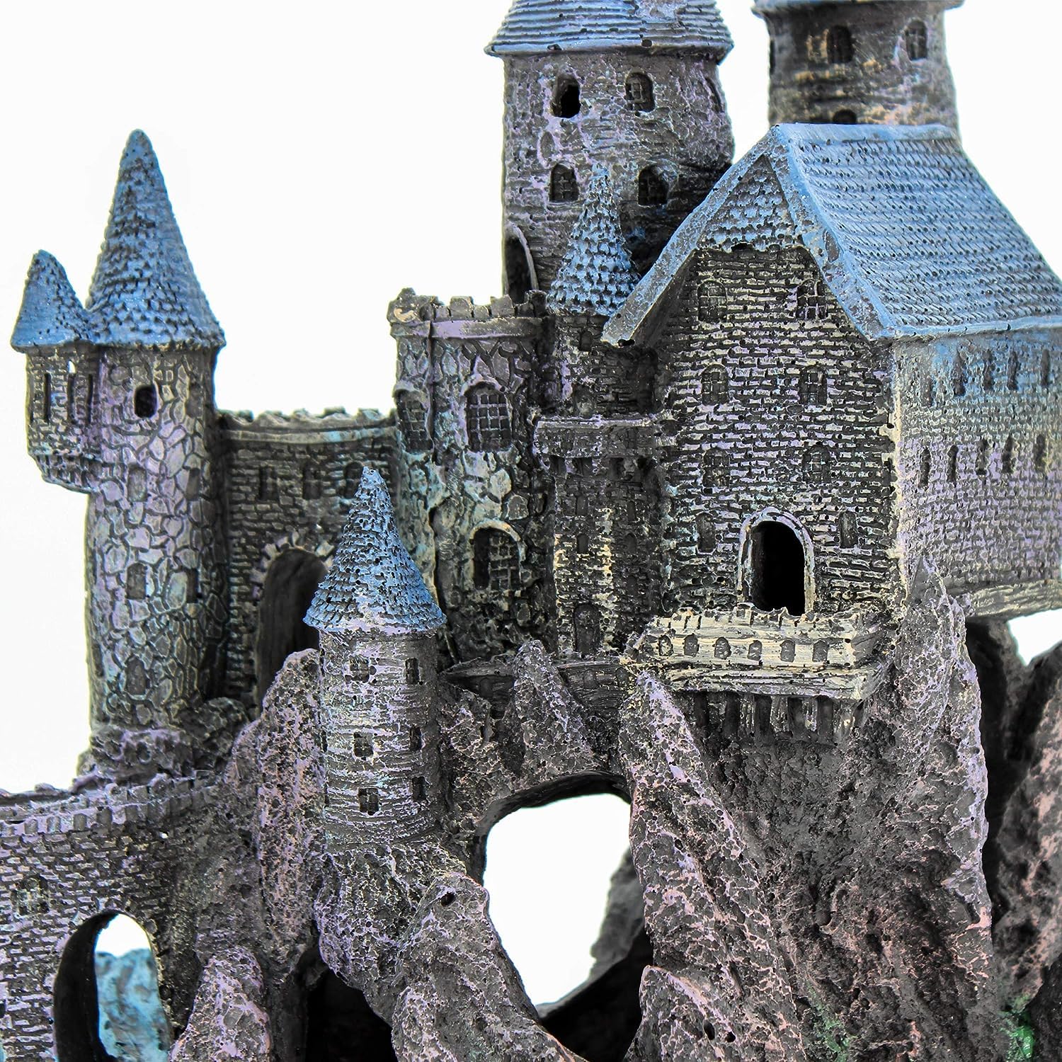 Penn-Plax Age-Of-Magic Wizard’S Castle Aquarium Decoration – Safe For Freshwater And Saltwater Fish Tanks – Extra Large – Part B