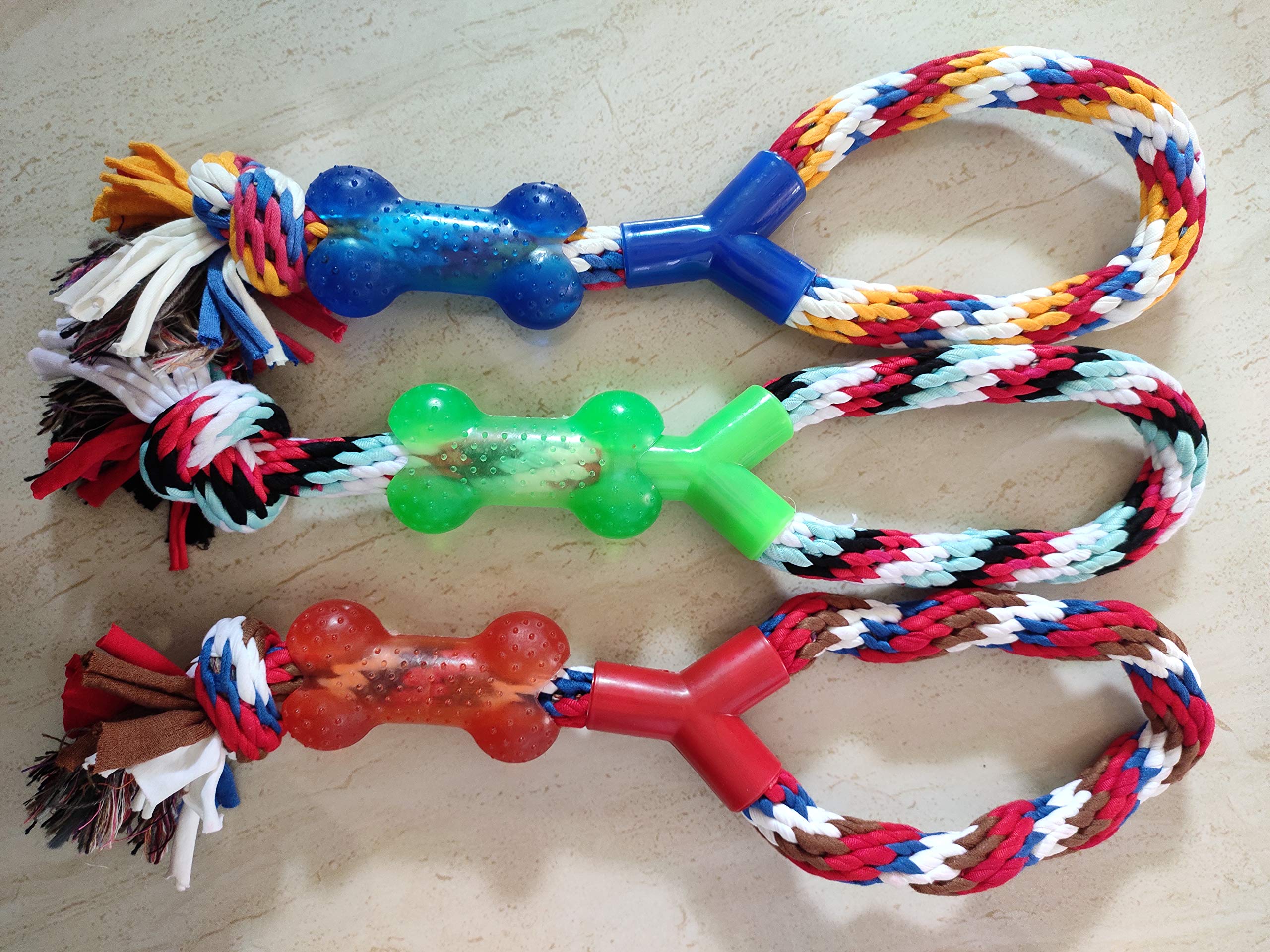 Psk Pet Mart Dog Molar Bite Toy, Puppy Teething Toys, Dog Rope Toys, Durable Pet Puppy Dog Chew Toys Puppy Teething Ball Toys Pu