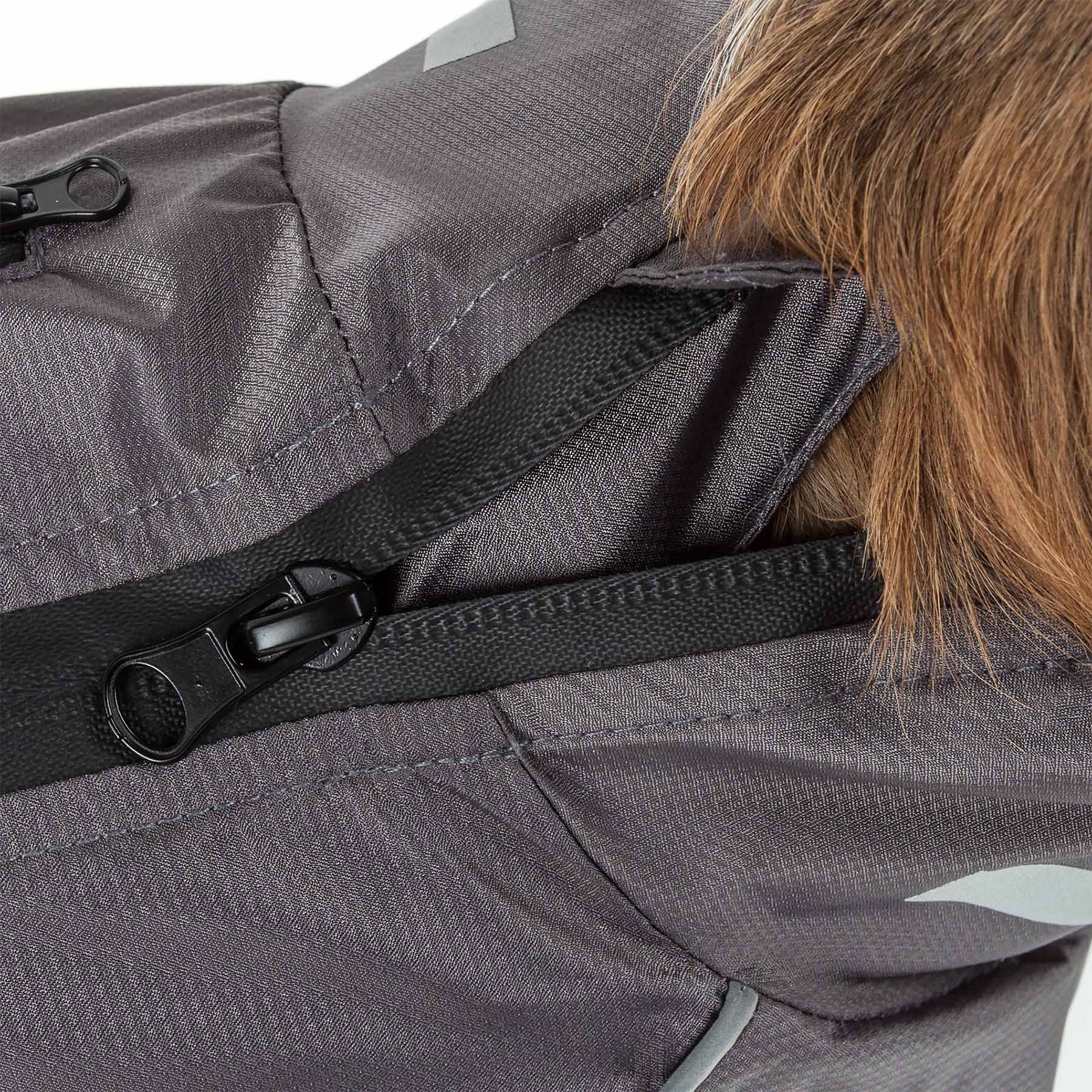 Dog Helios  'Hurricanine' Waterproof and Reflective Full Body Dog Coat - Pet Jacket Features Heat Retention and Blackshark Techn