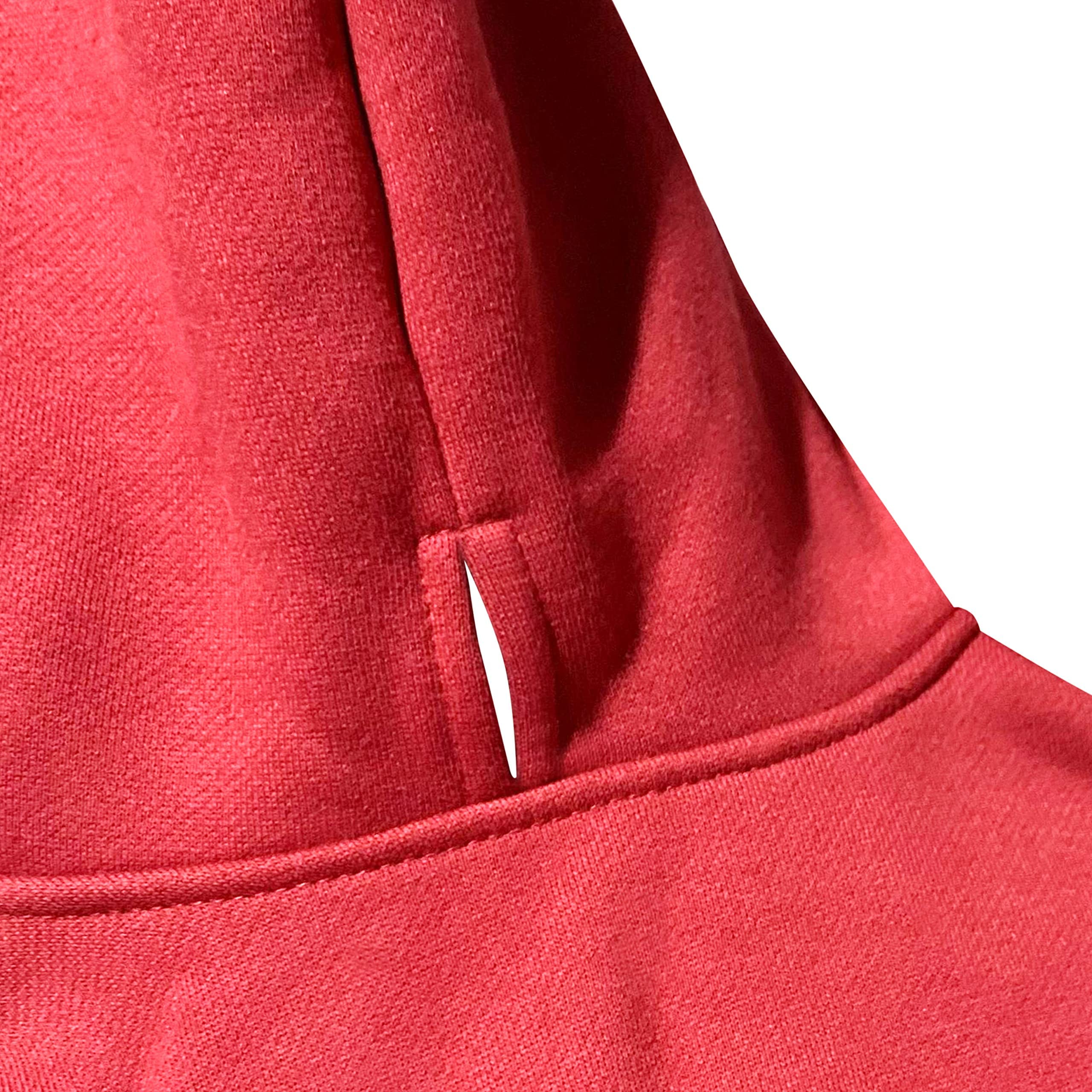 Arunners Extra Large Dog Clothes Hoodies Zip Up Sweaters For Big Dogs Labrador Border Collie Red 4Xl