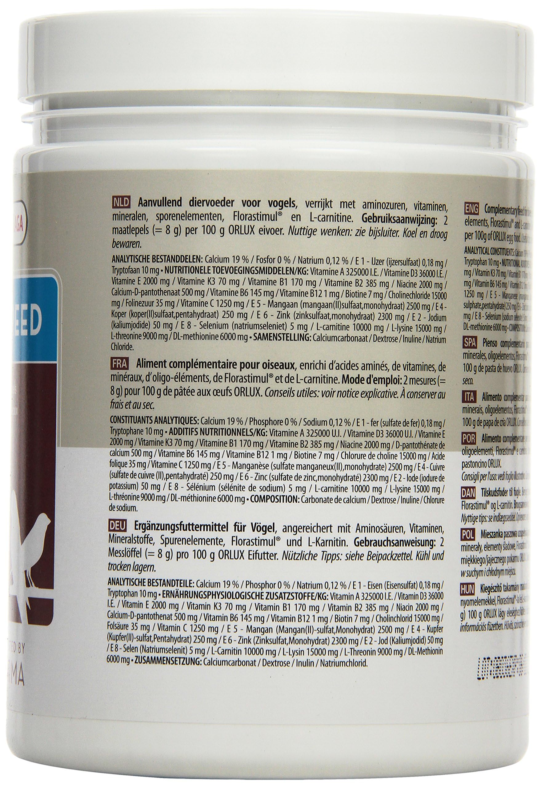 Nobby Oropharma Opti Breed Bird Supplement - 500g (1.1 lb) - Brown, Model 20086