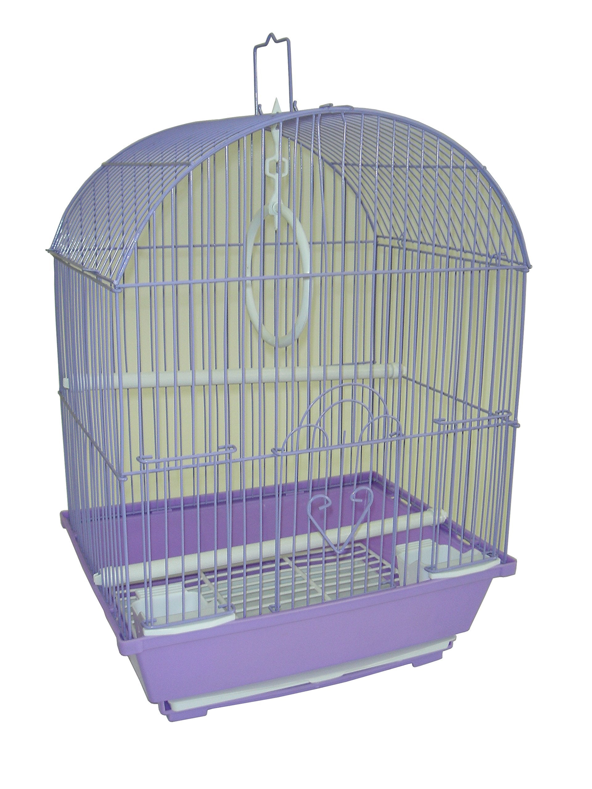Yml A1104Pur Round Top Style Small Parakeet Cage, 11 X 9 X 16