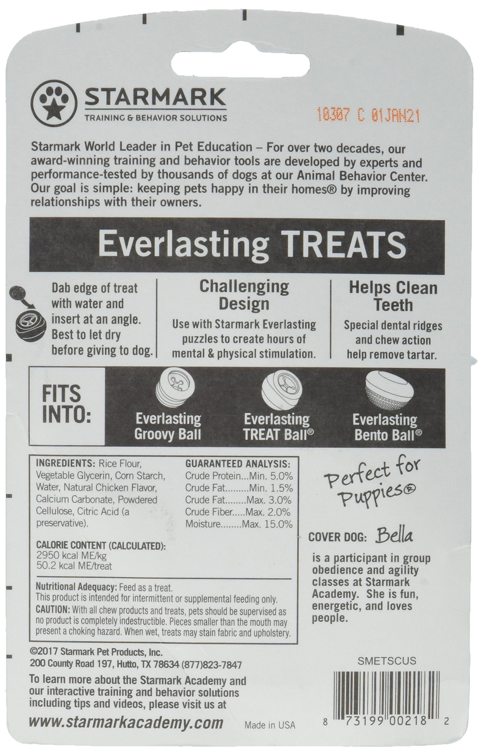 Starmark (4 Pack) Starmark Everlasting Treat, Chicken Flavor, Small