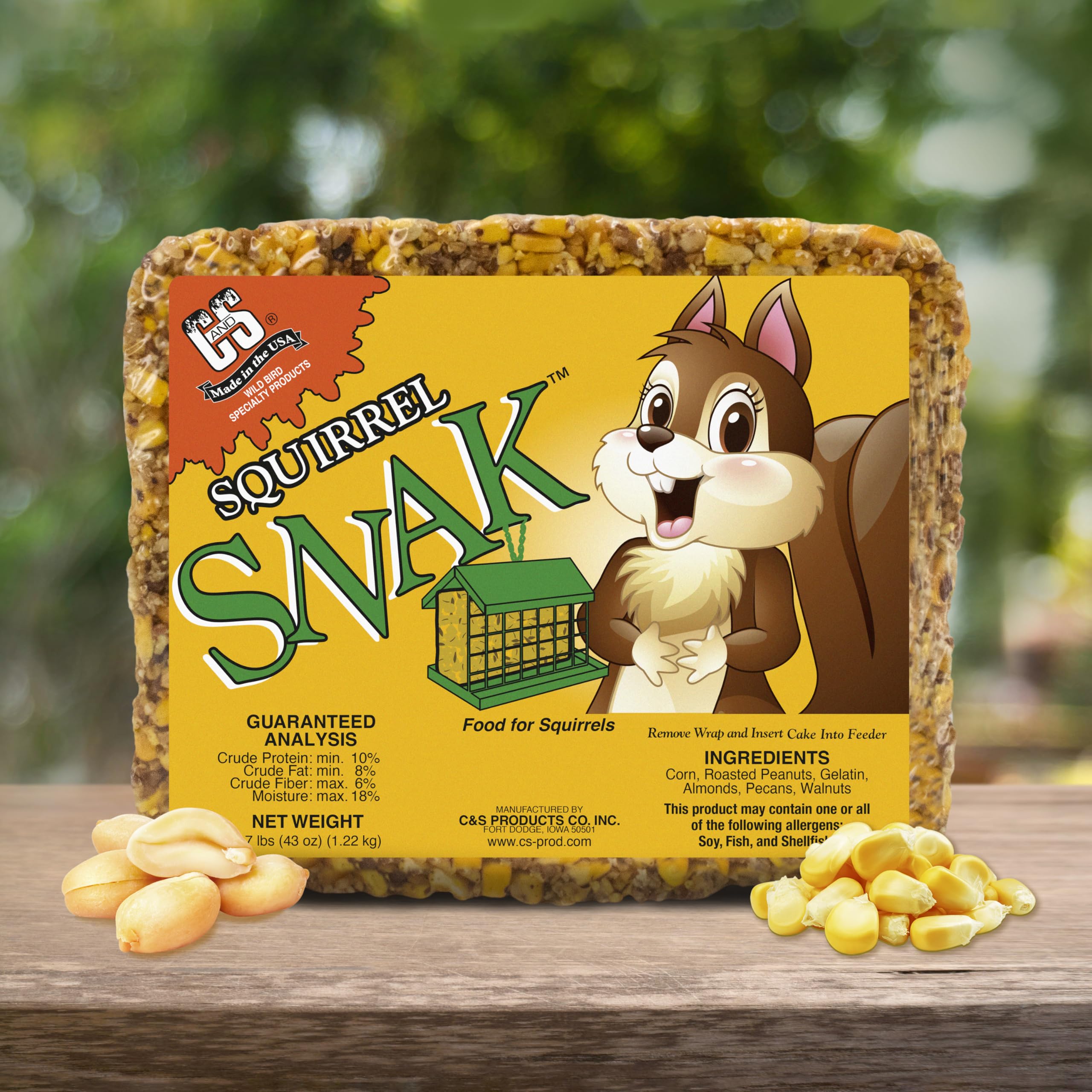 C&S Squirrel Snak, 6 Pack