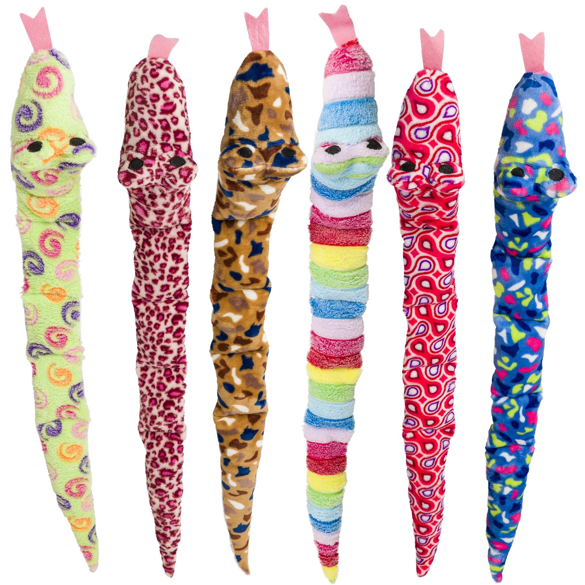 Ethical Pets 54364 Slithery Snakes Pet Squeak Toys