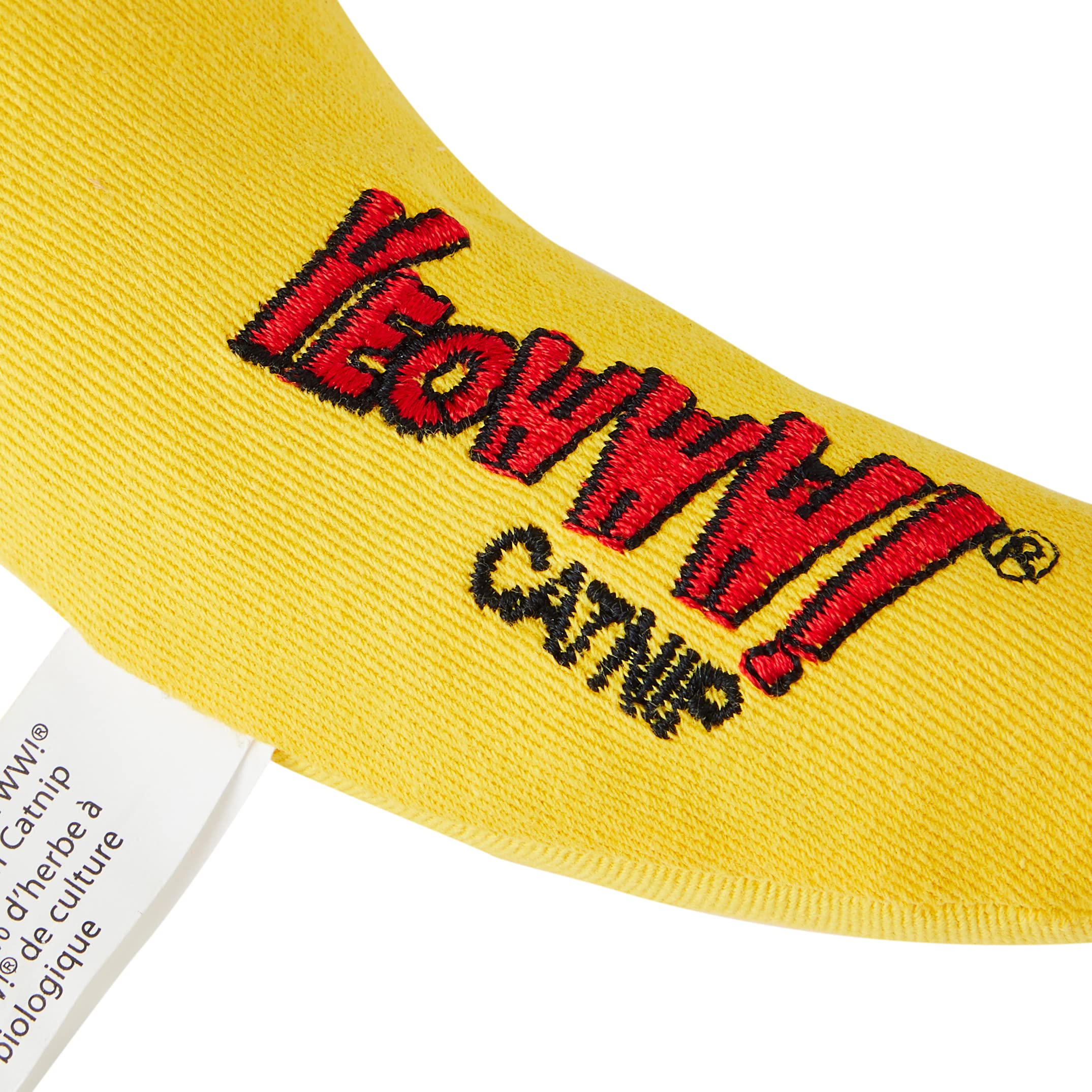 Yeowww! Catnip Toy - Yellow Banana, 1 Pack, Cotton Material, Model 8 12402 00004 1